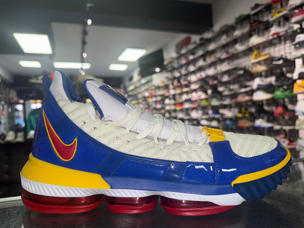Size 13 LeBron 16 “Superman LeBron”