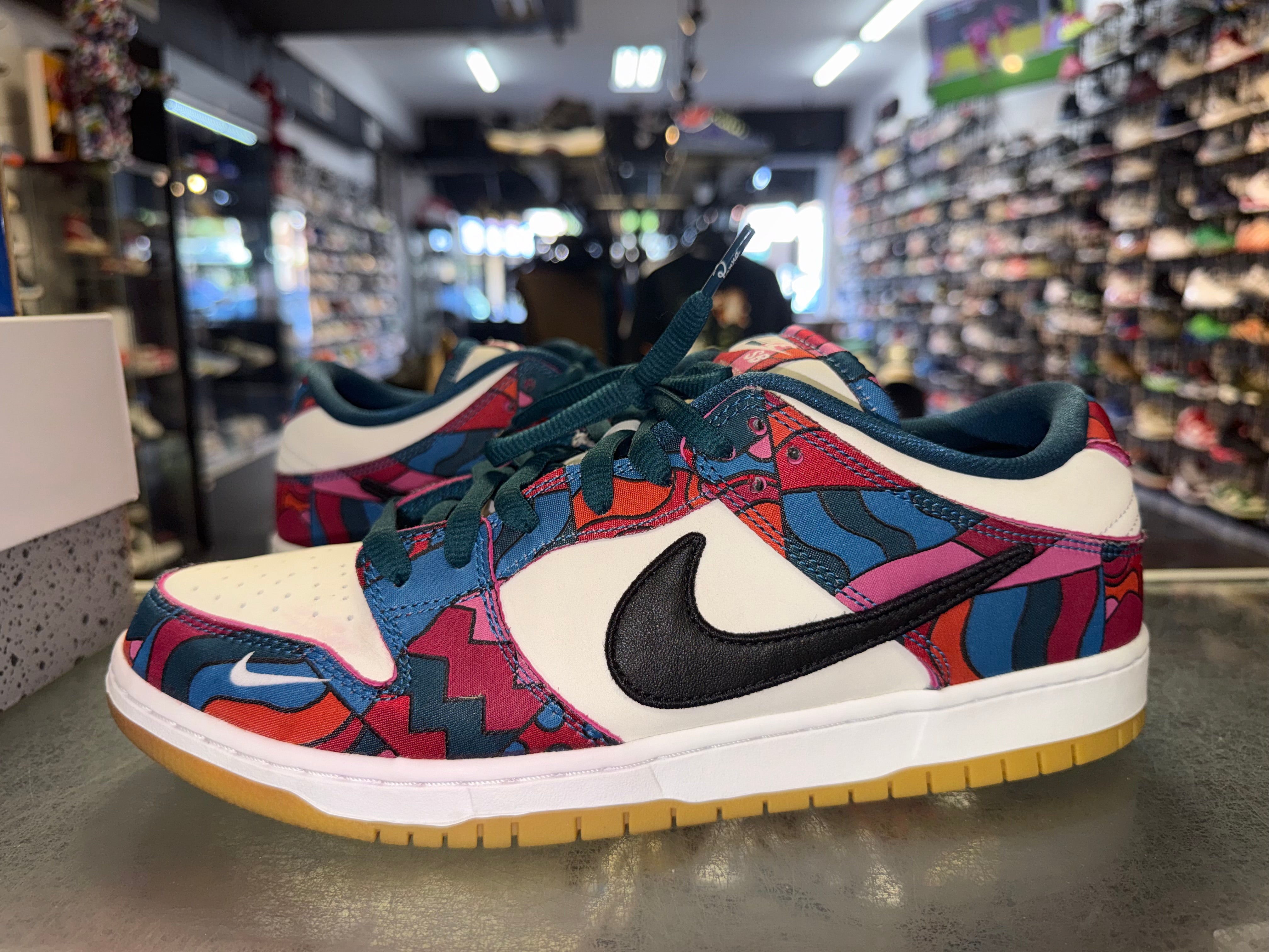Size 12 Dunk Low SB Parra "Abstract Art"