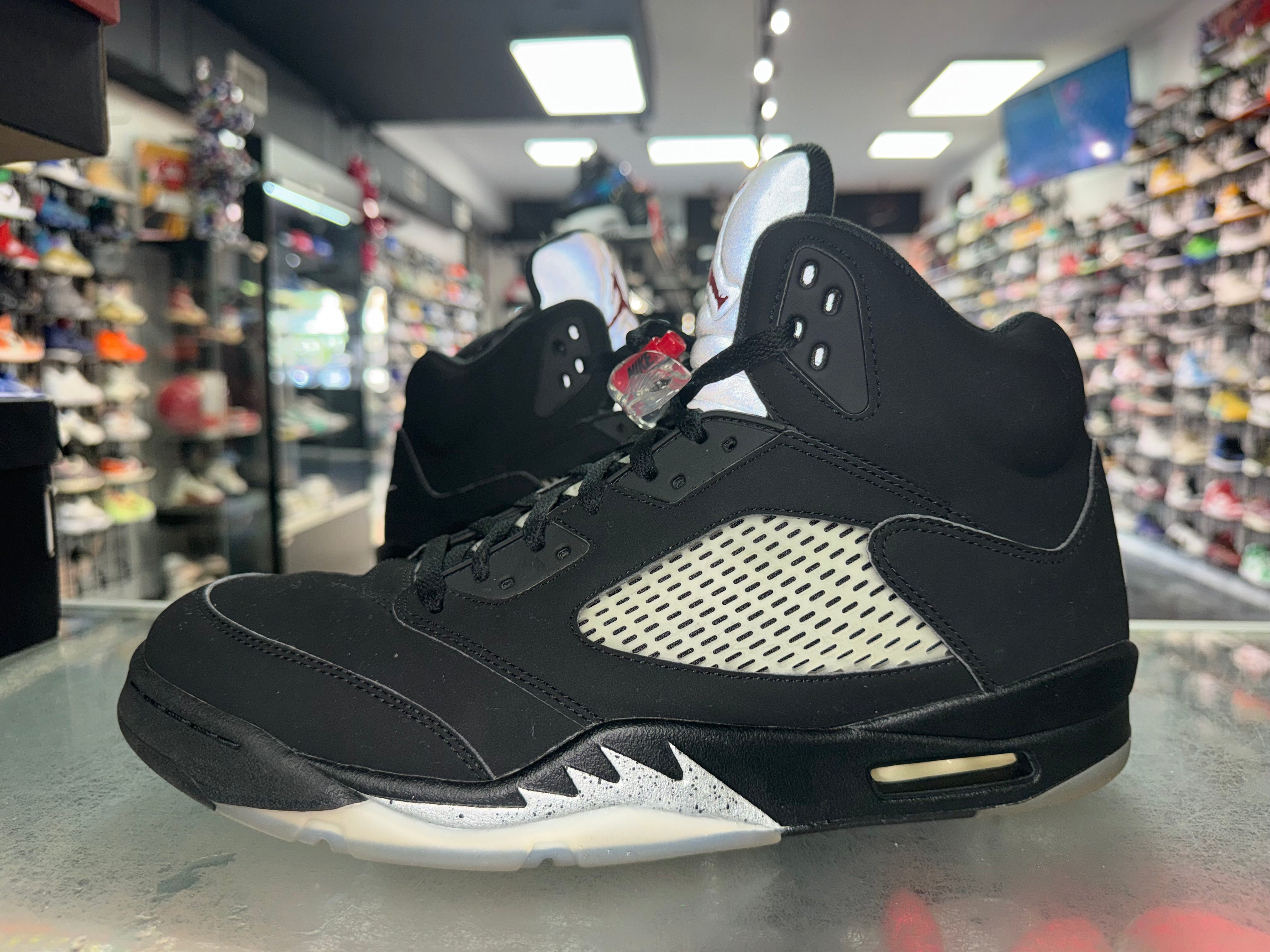 Size 13 Air Jordan 5 "Black Metallic" 2016