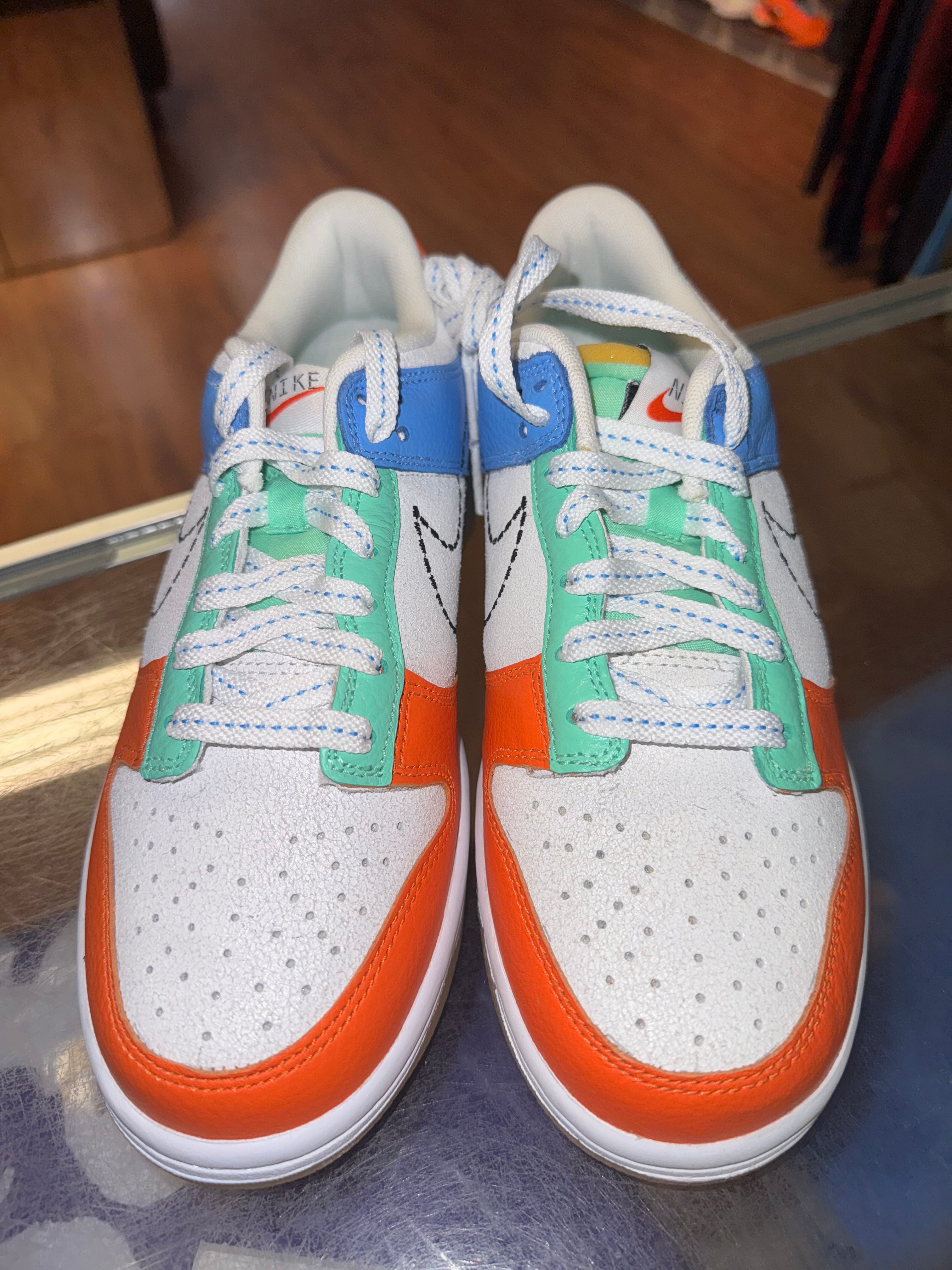 Size 7y Dunk Low “Nike 101” Brand New