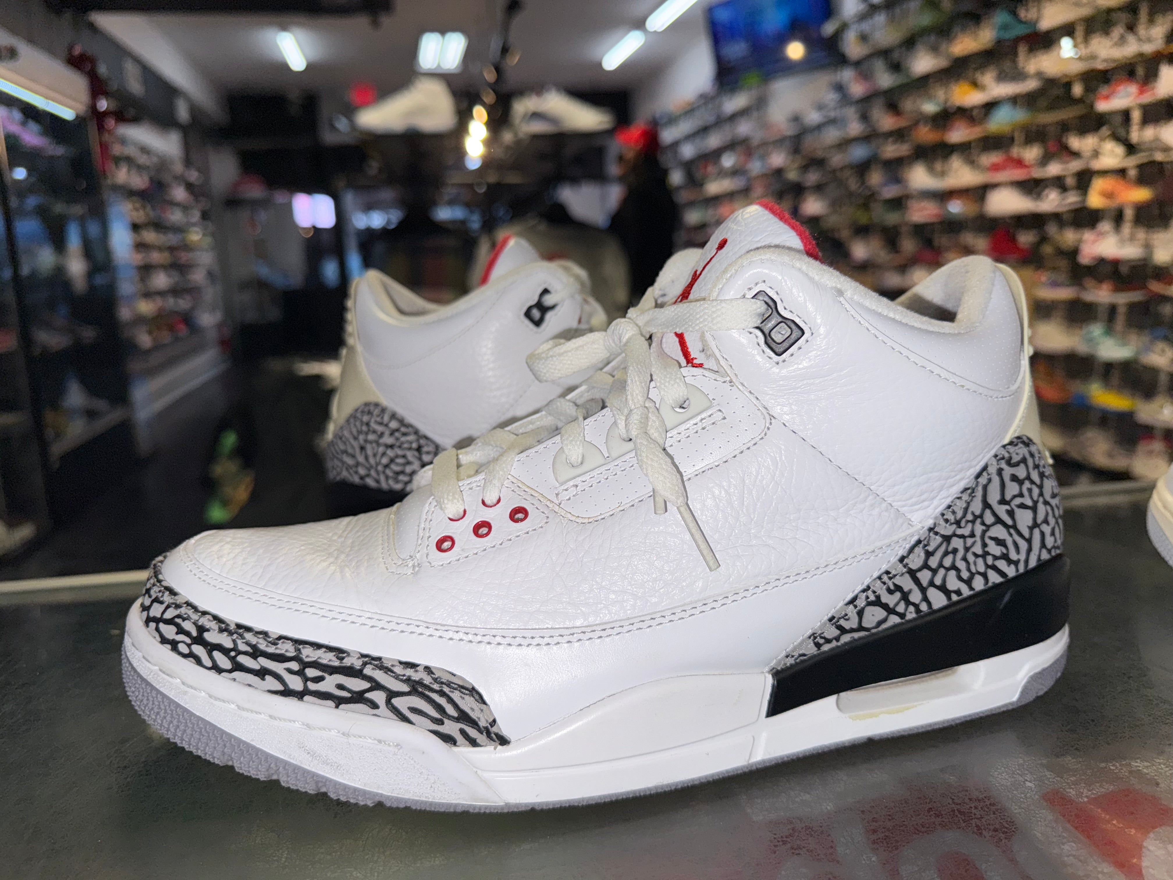 Size 12 Air Jordan 3 "White Cement" 2011