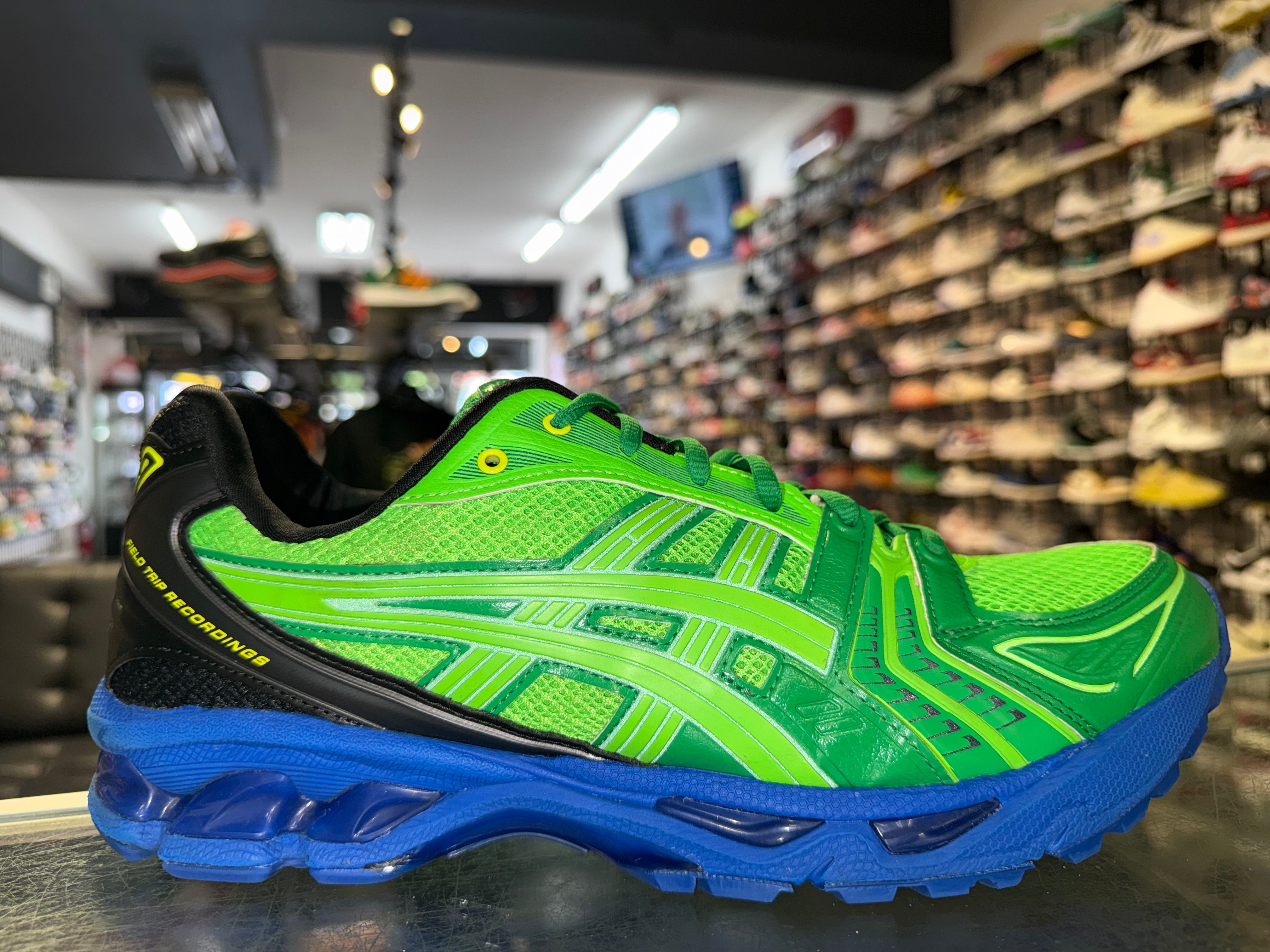 Size 11 Asics Gel-Kayano 14 "Field Trip Recordings Fern Green"