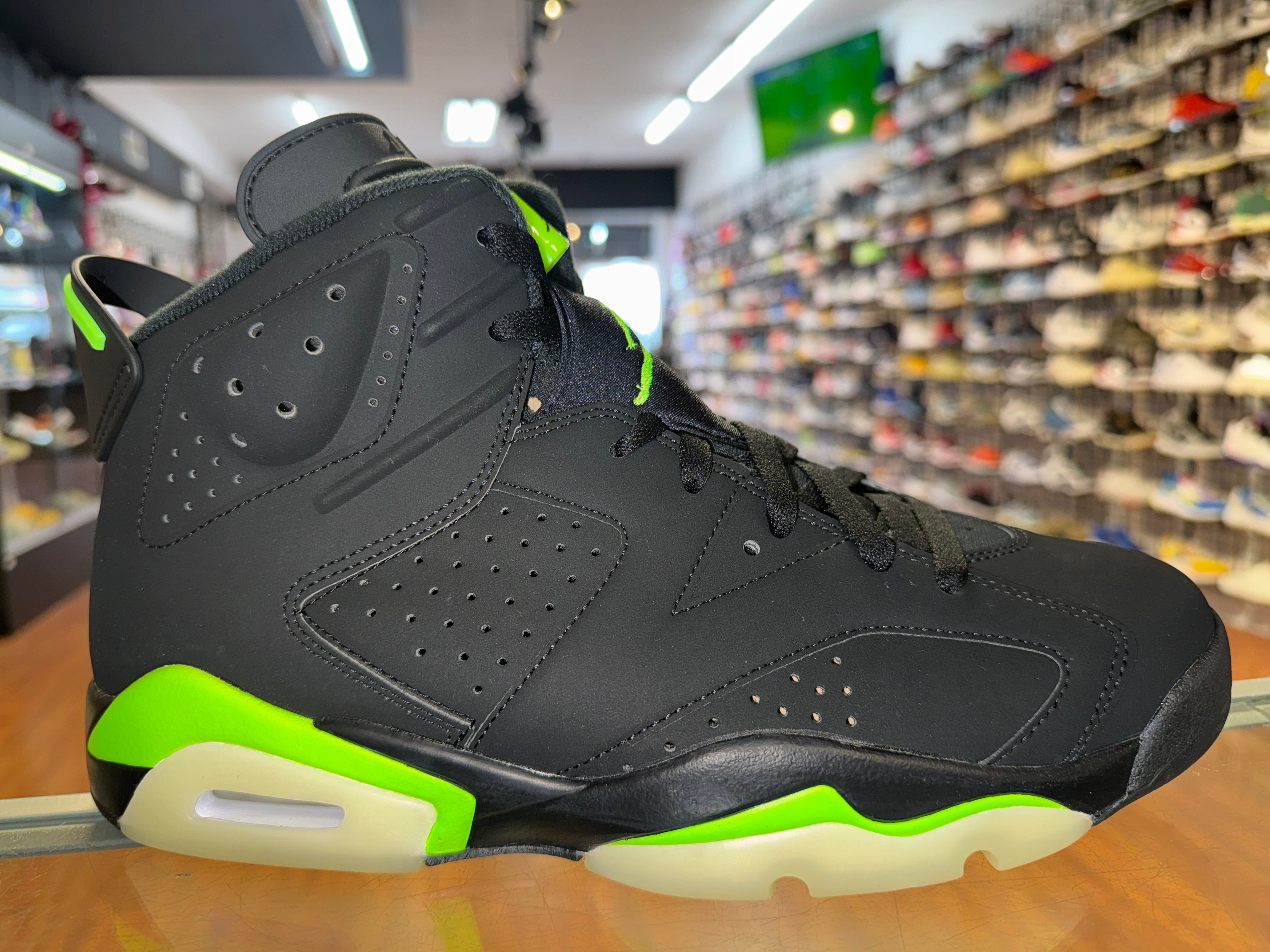 Size 10.5 Air Jordan 6 "Electric Green" Brand New