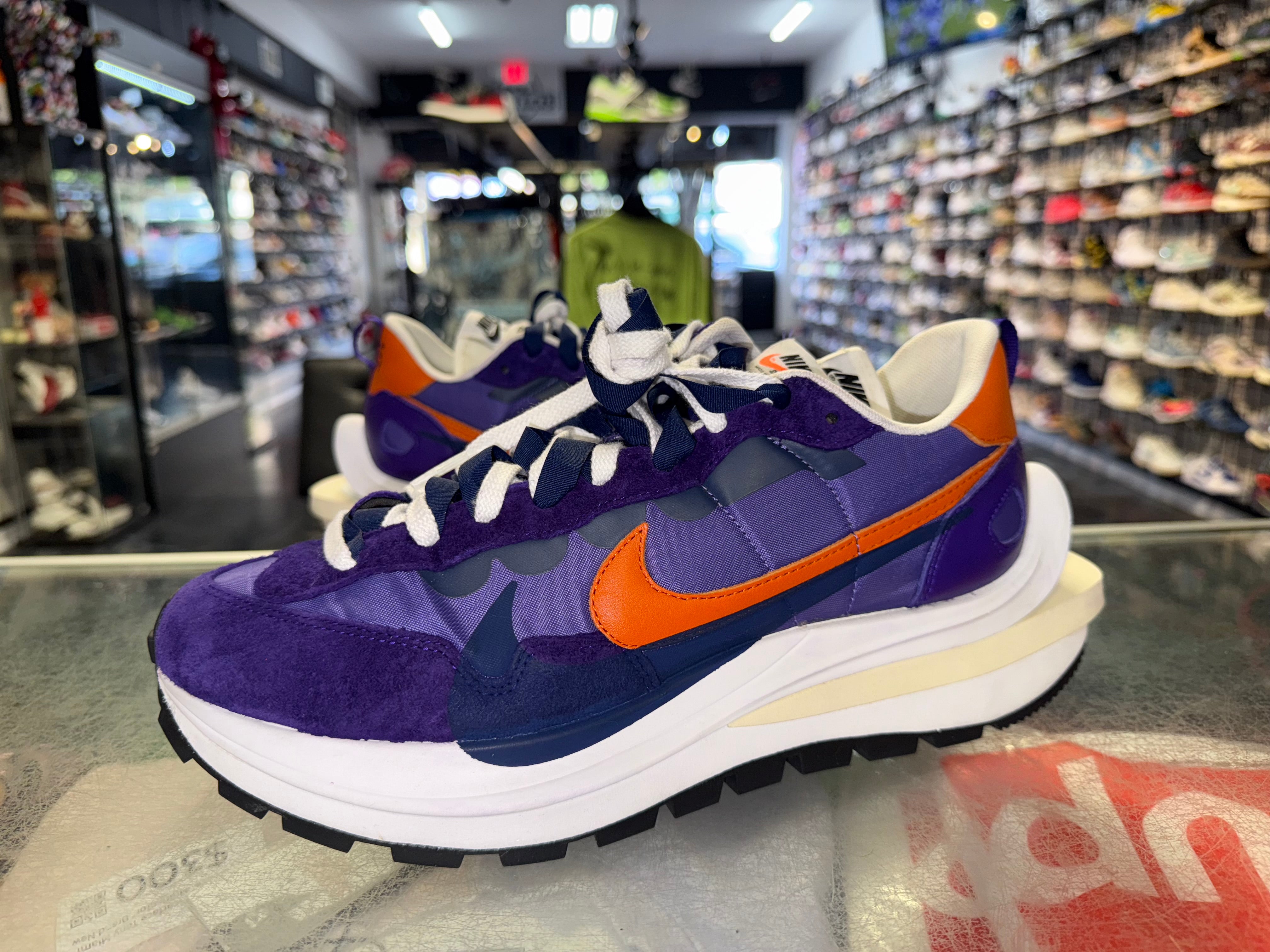 Size 11 Vaporwaffle Sacai "Dark Iris"