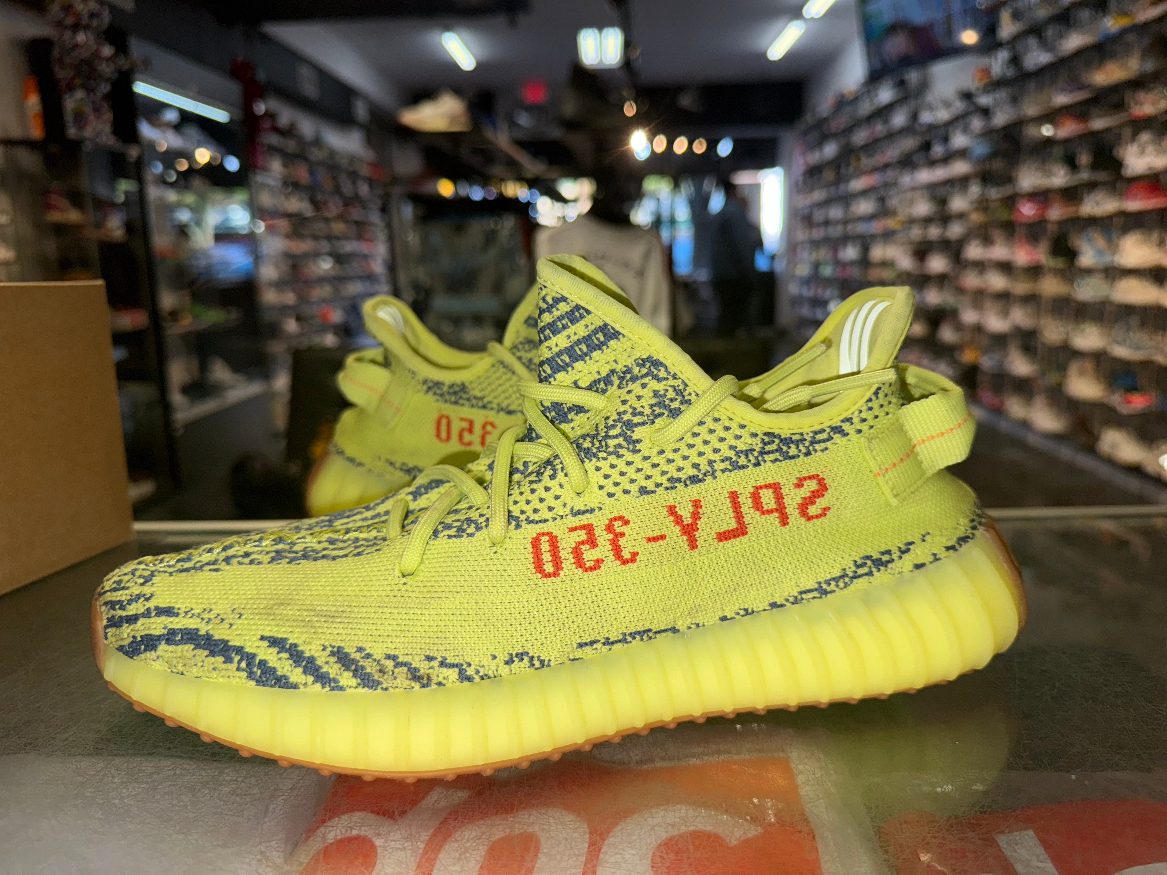 Size 9 Yeezy Boost 350 V2 "Frozen Yellow"