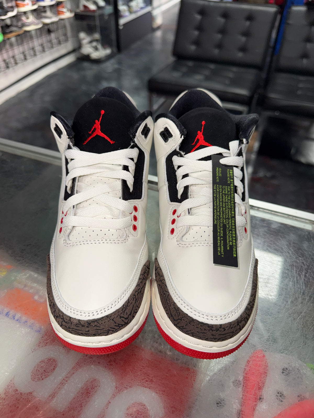 Size 4.5y Air Jordan 3 "World's Best Dad" Brand New