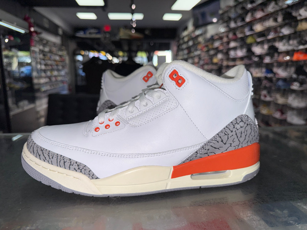 Size 9.5 (11W) Air Jordan 3 "Georgia Peach"