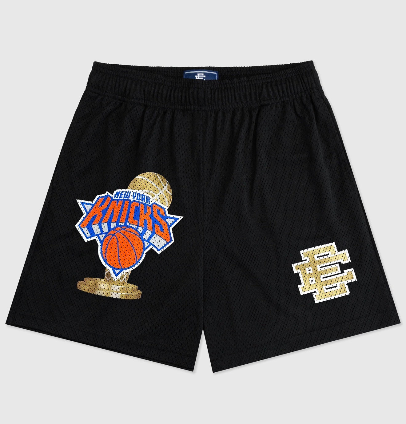 Size L Eric Emanuel x New York Knicks Champ EE Shorts “Black” Brand New