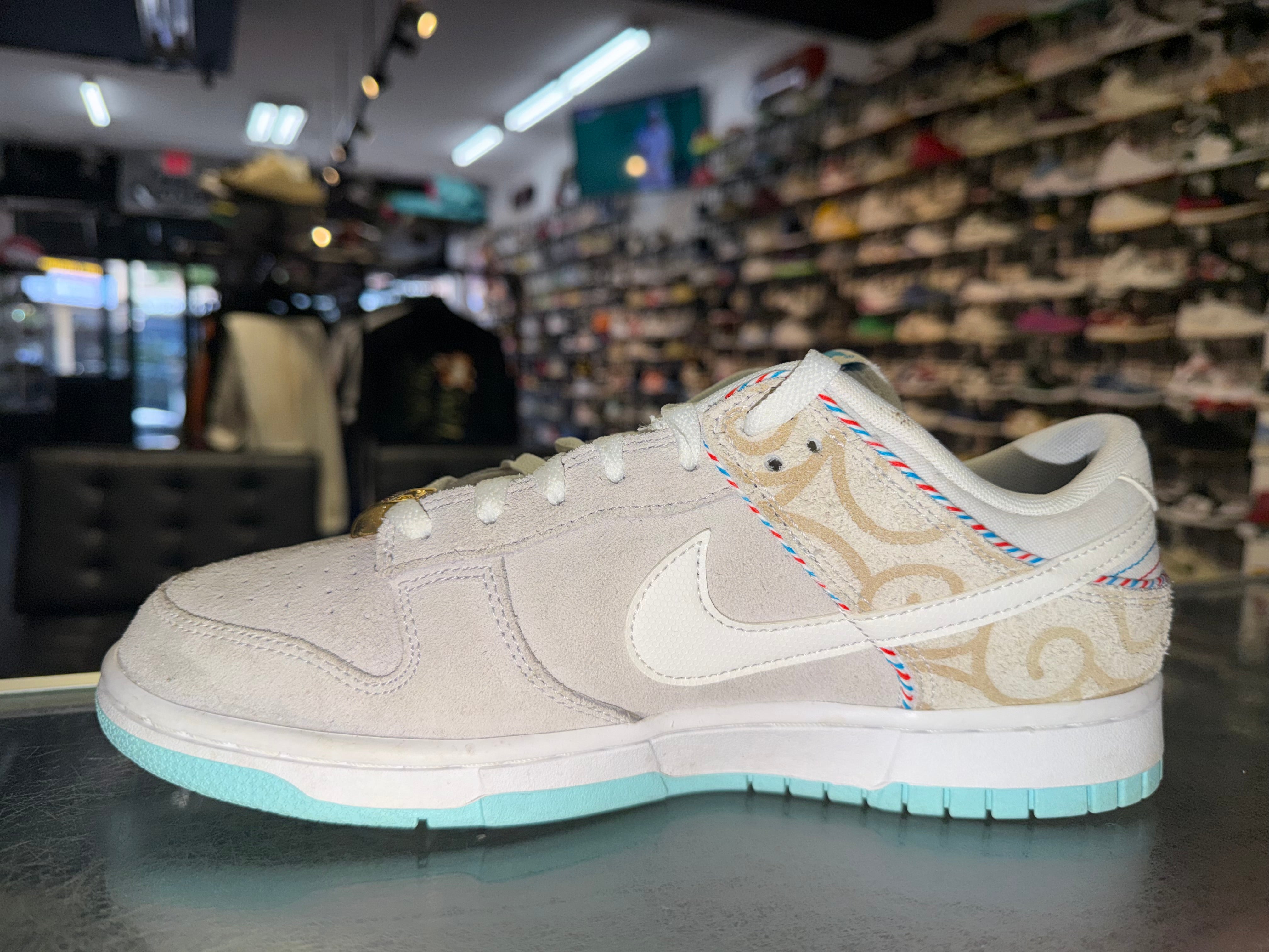 Size 9 Dunk Low Barber Shop "Grey"