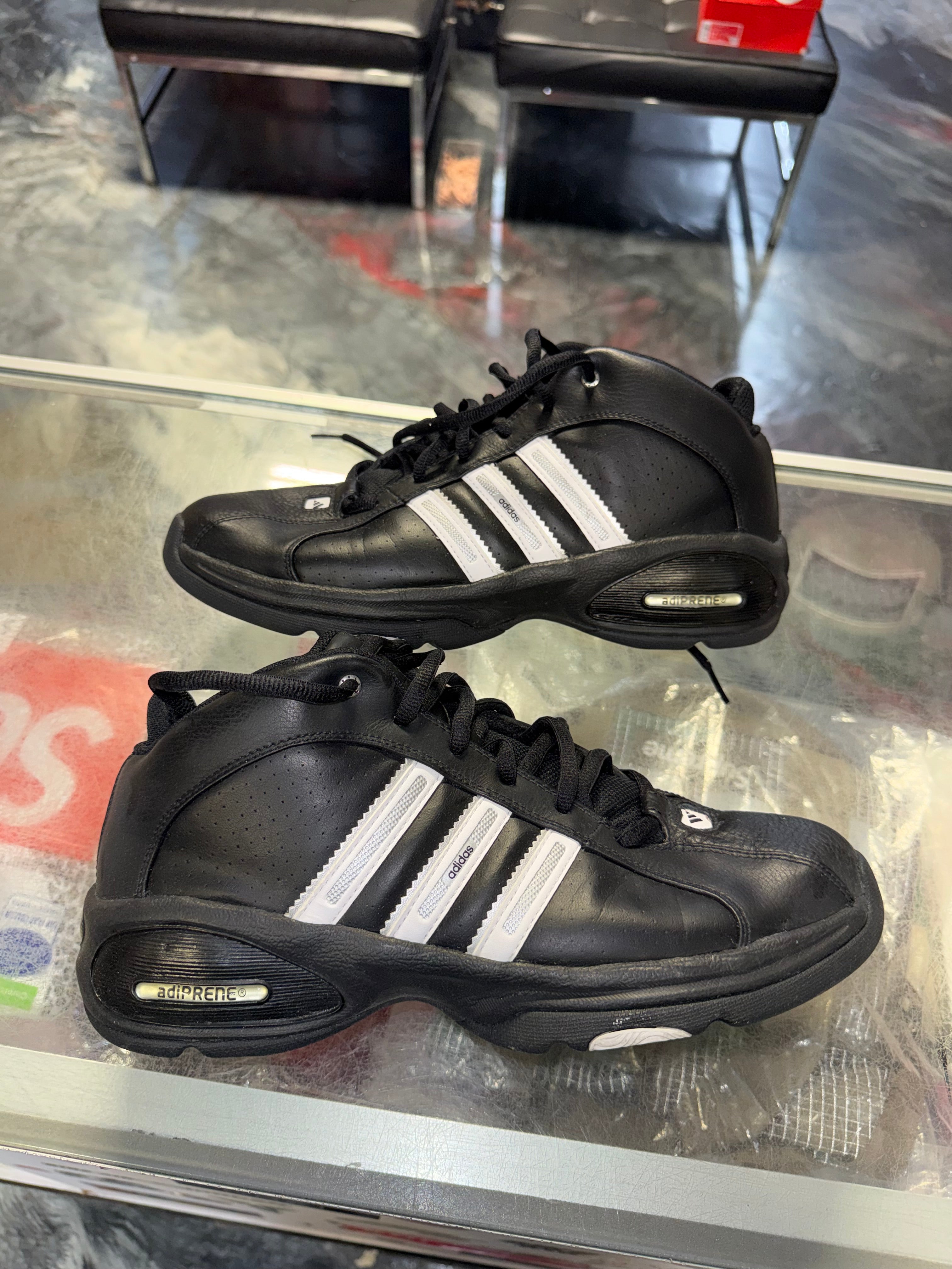 Size 10.5 Adidas AdiPreme Black White - NB