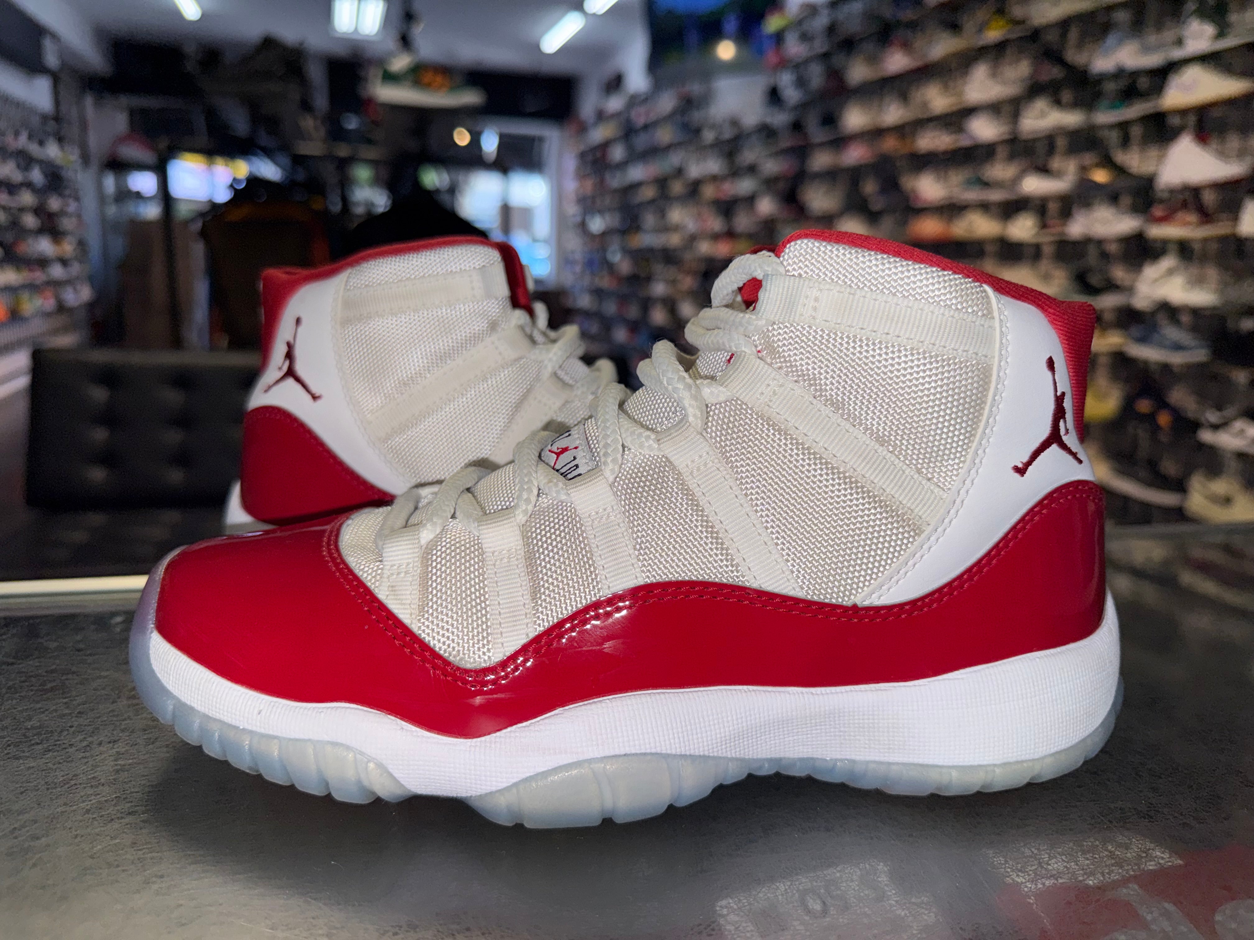 Size 6.5y Air Jordan 11 "Cherry"