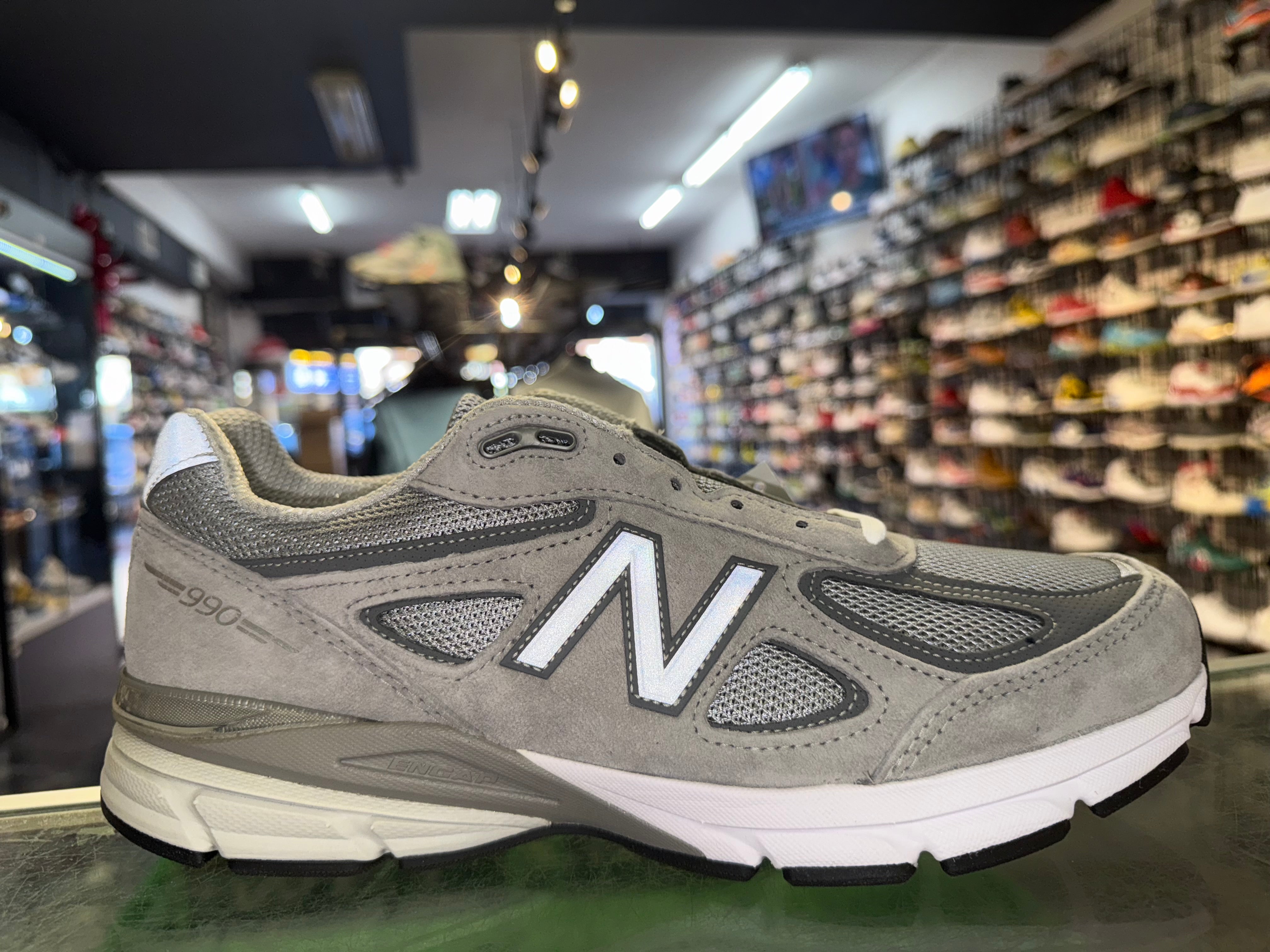 Size 10.5 New Balance 990v4 MiUSA “Grey” Brand New
