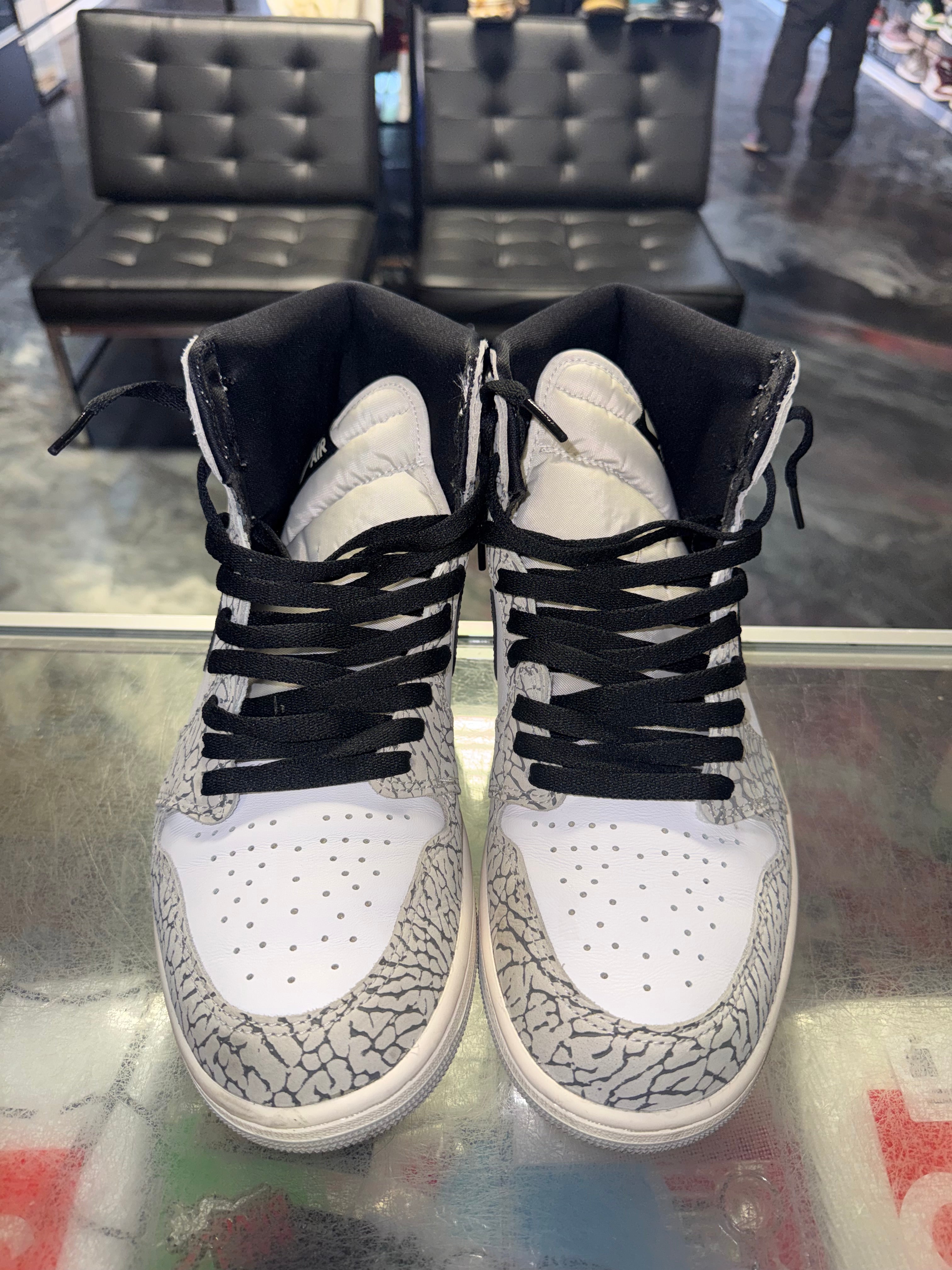 Size 12 Air Jordan 1 "White Cement"