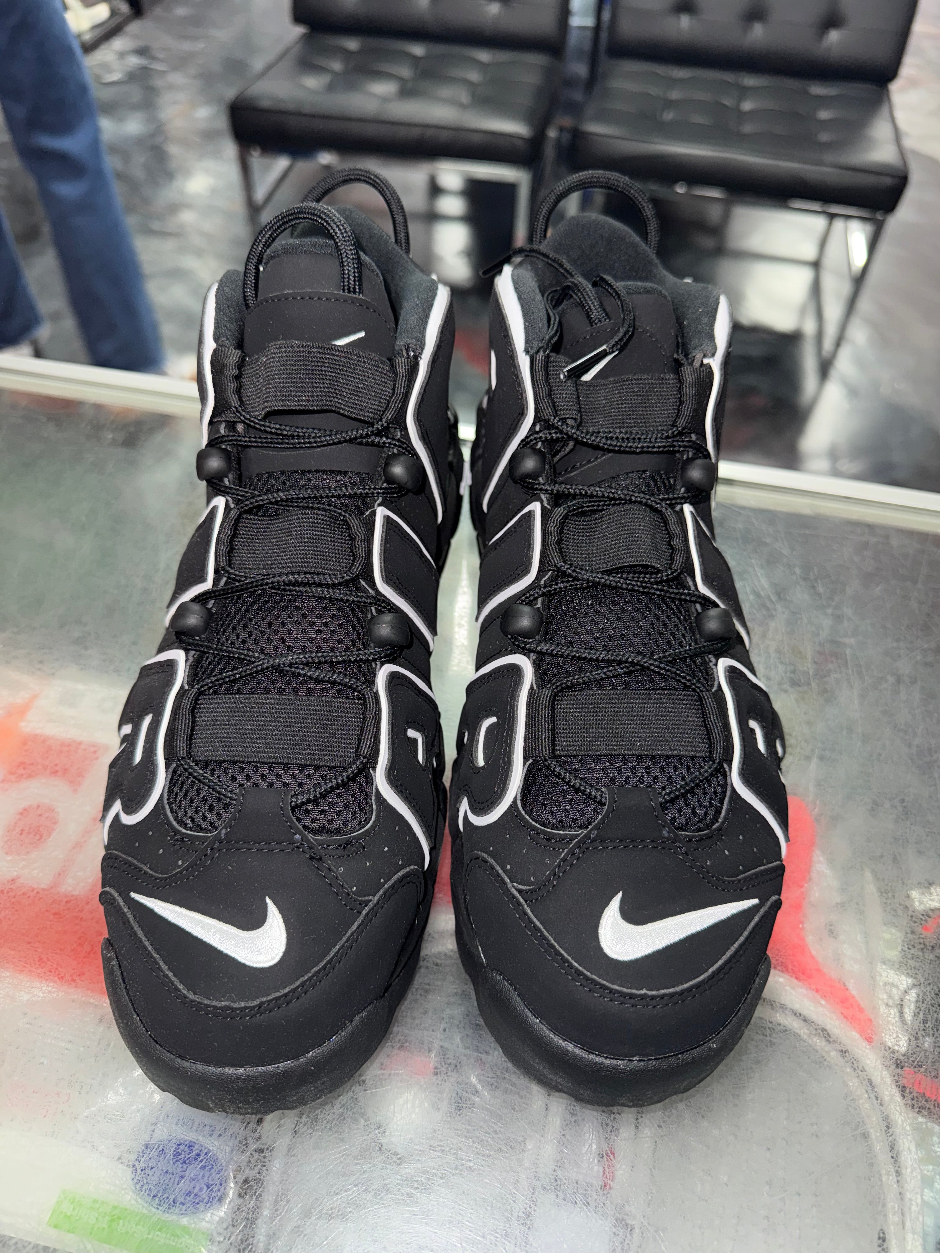 Size 11 Air More Uptempo 96 “Black/White” Brand New