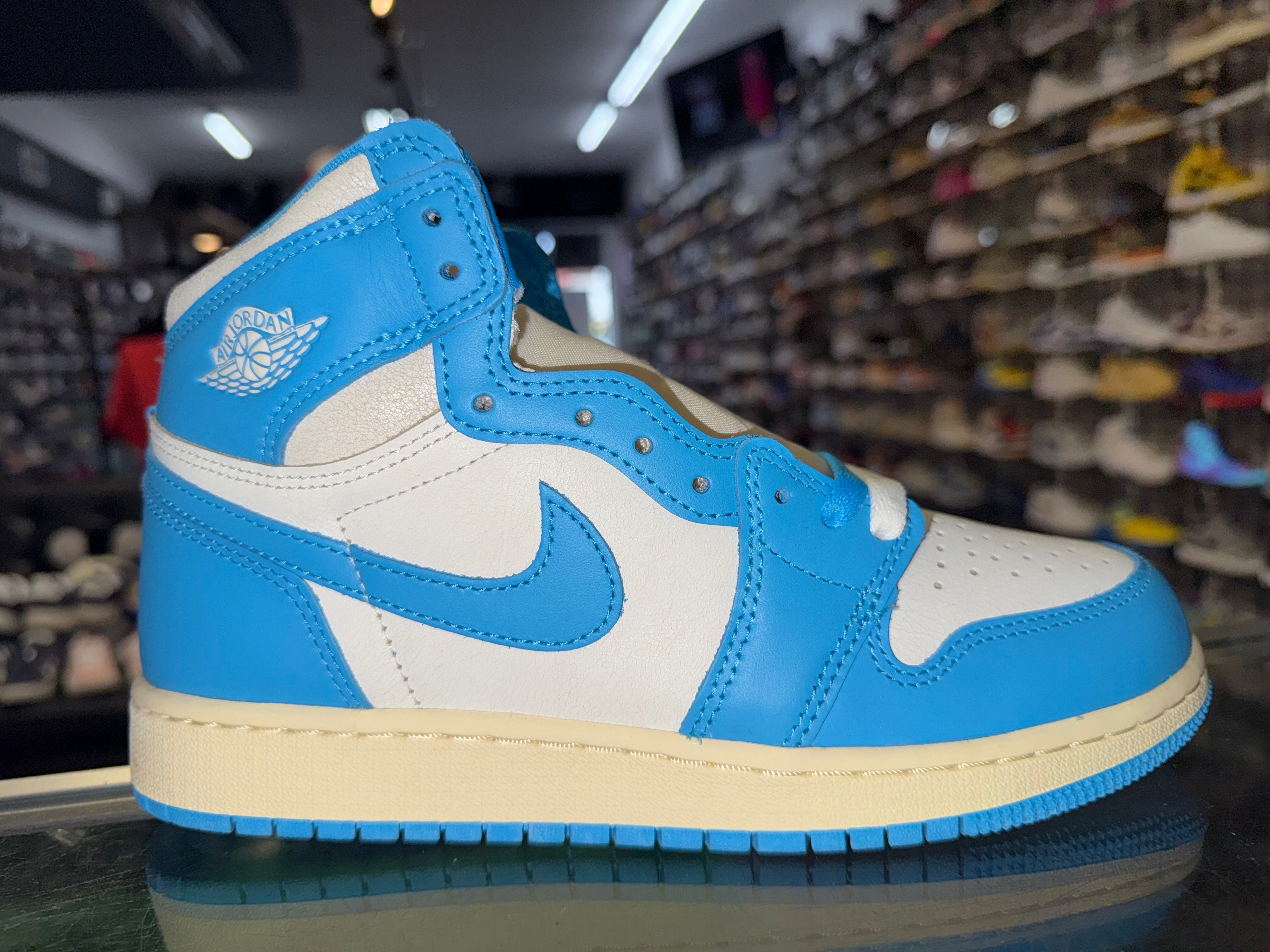 Size 6y Air Jordan 1 "UNC Reimagined" Brand New