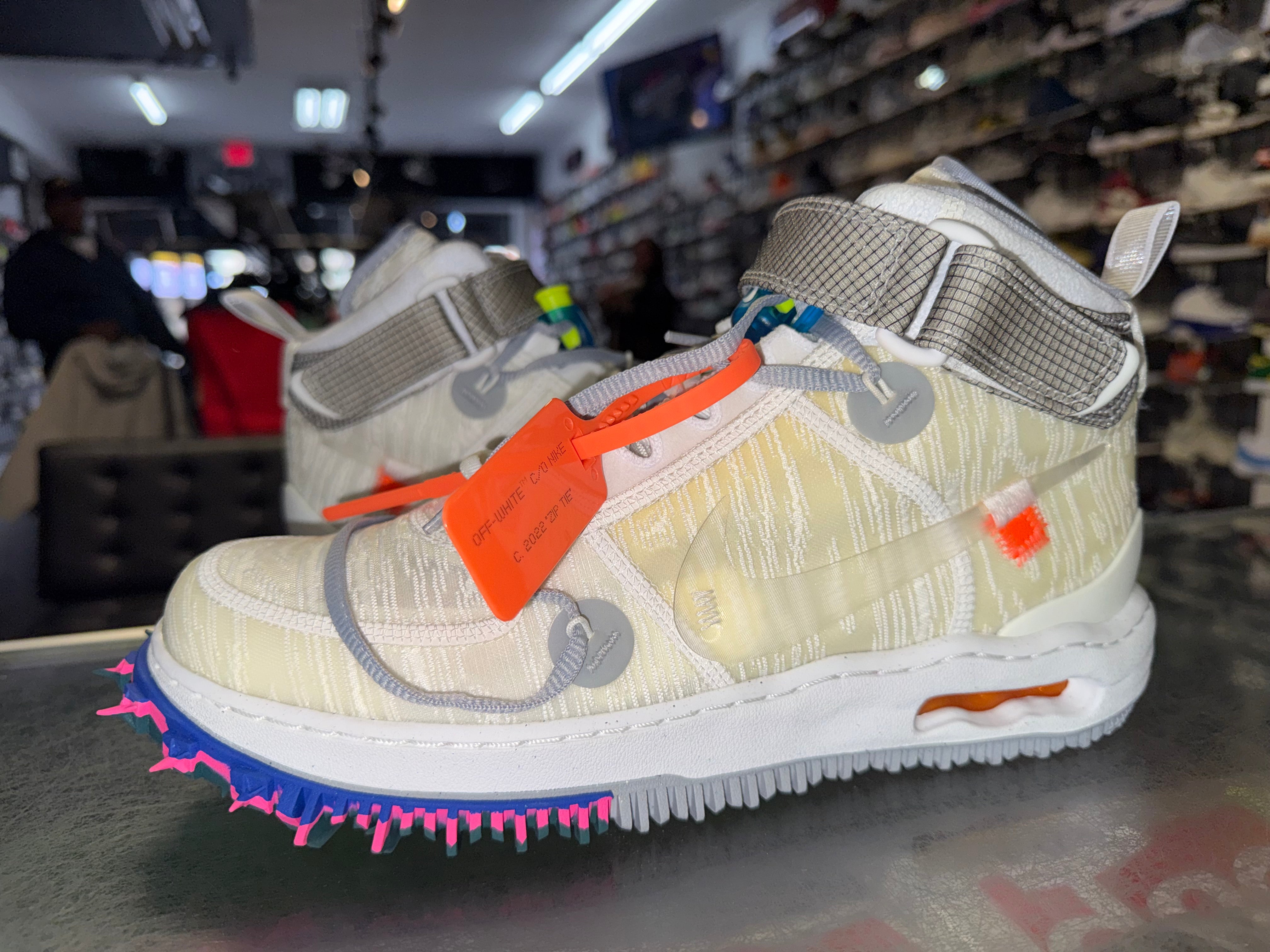 Size 9.5 Air Force 1 Mid Off White “White”