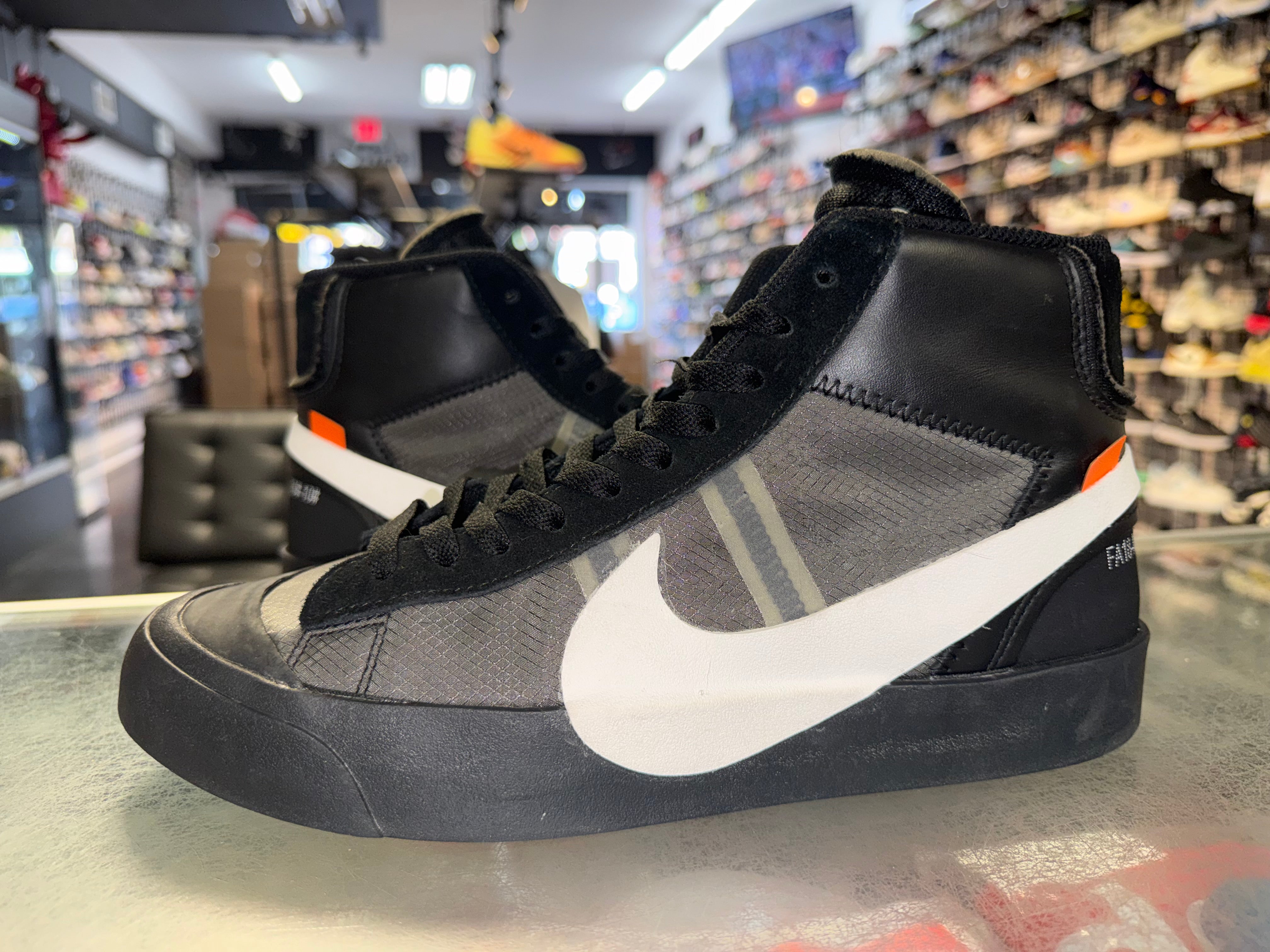 Size 10 Blazer Mid Off White "Grim Reaper"