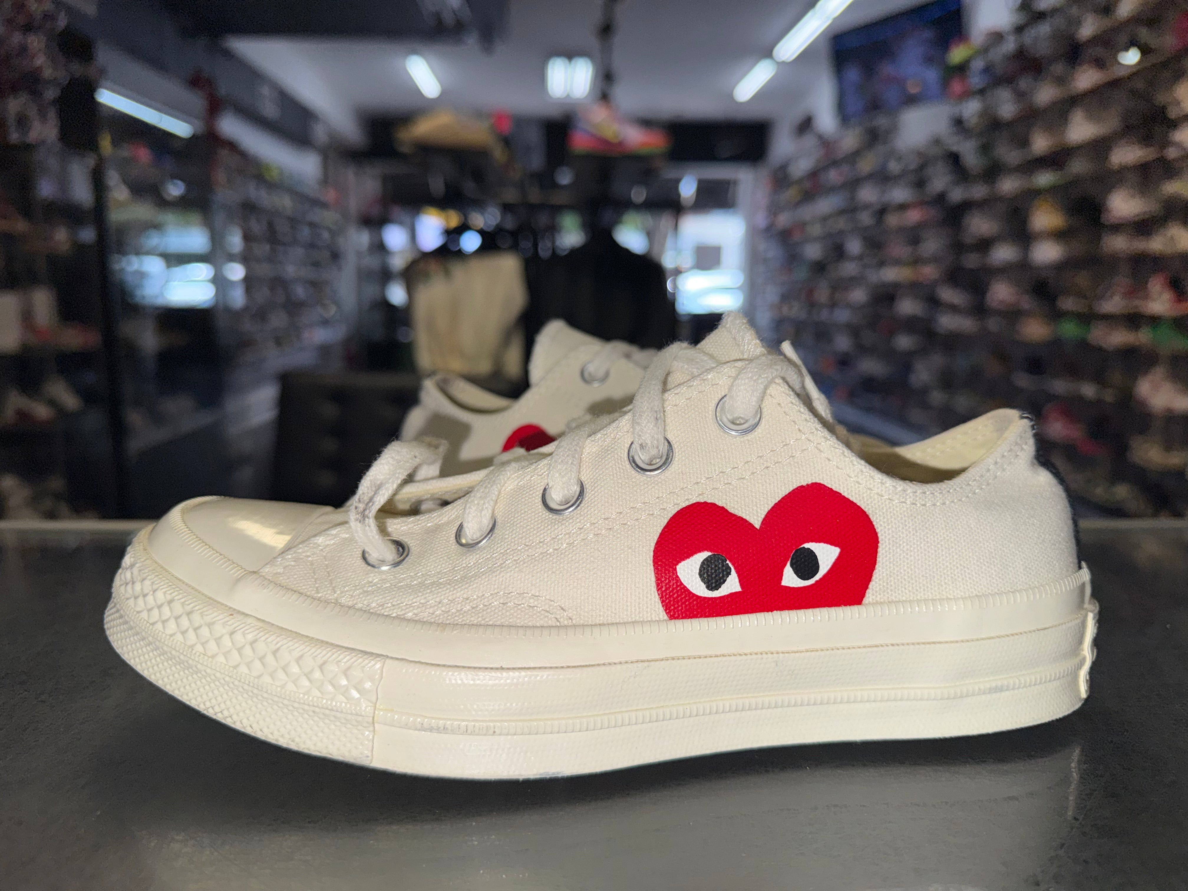 Size 4.5 Converse Low CDG "Heart"