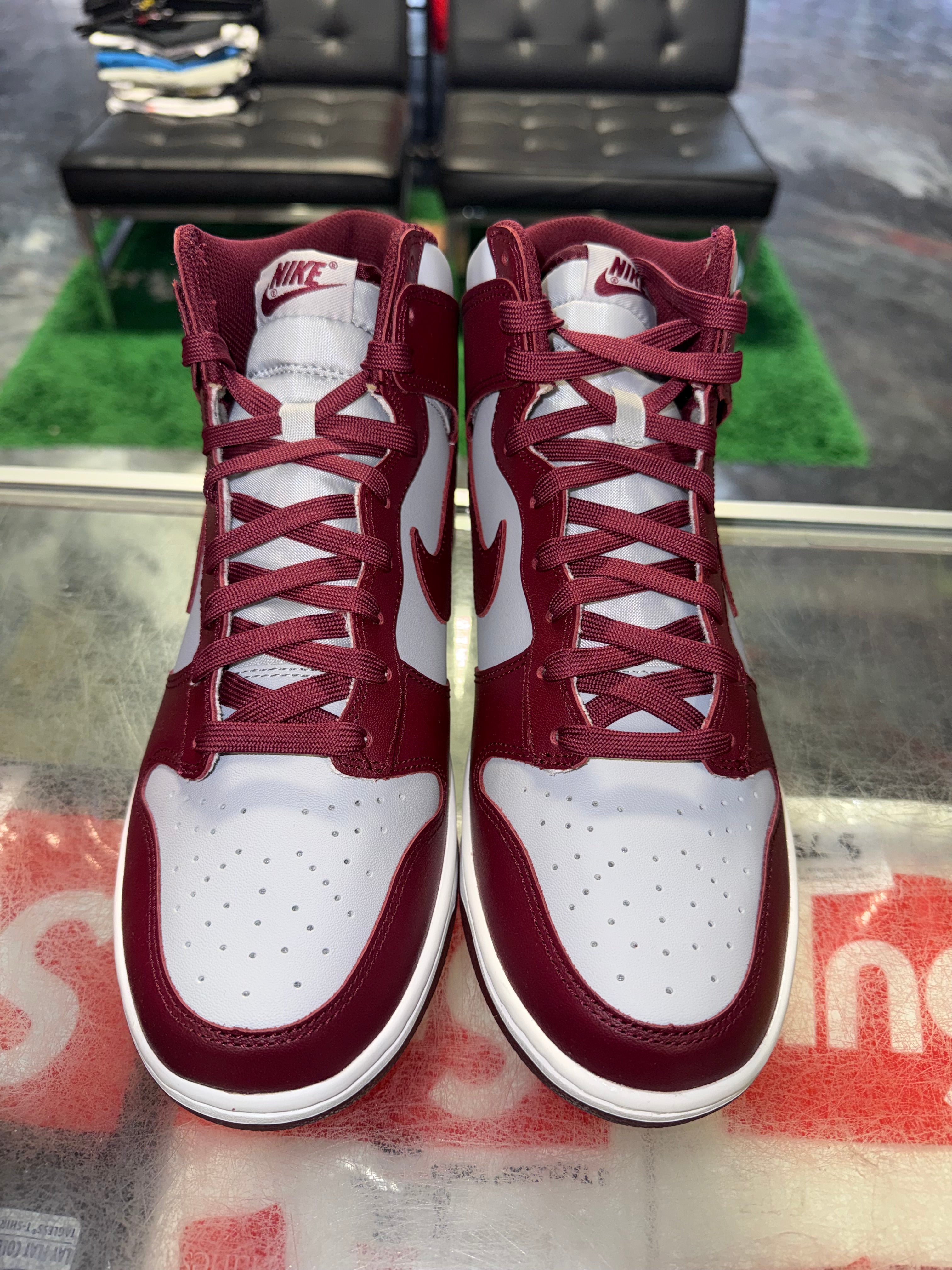 Size 9.5 Dunk High "Dark Beetroot" Brand New