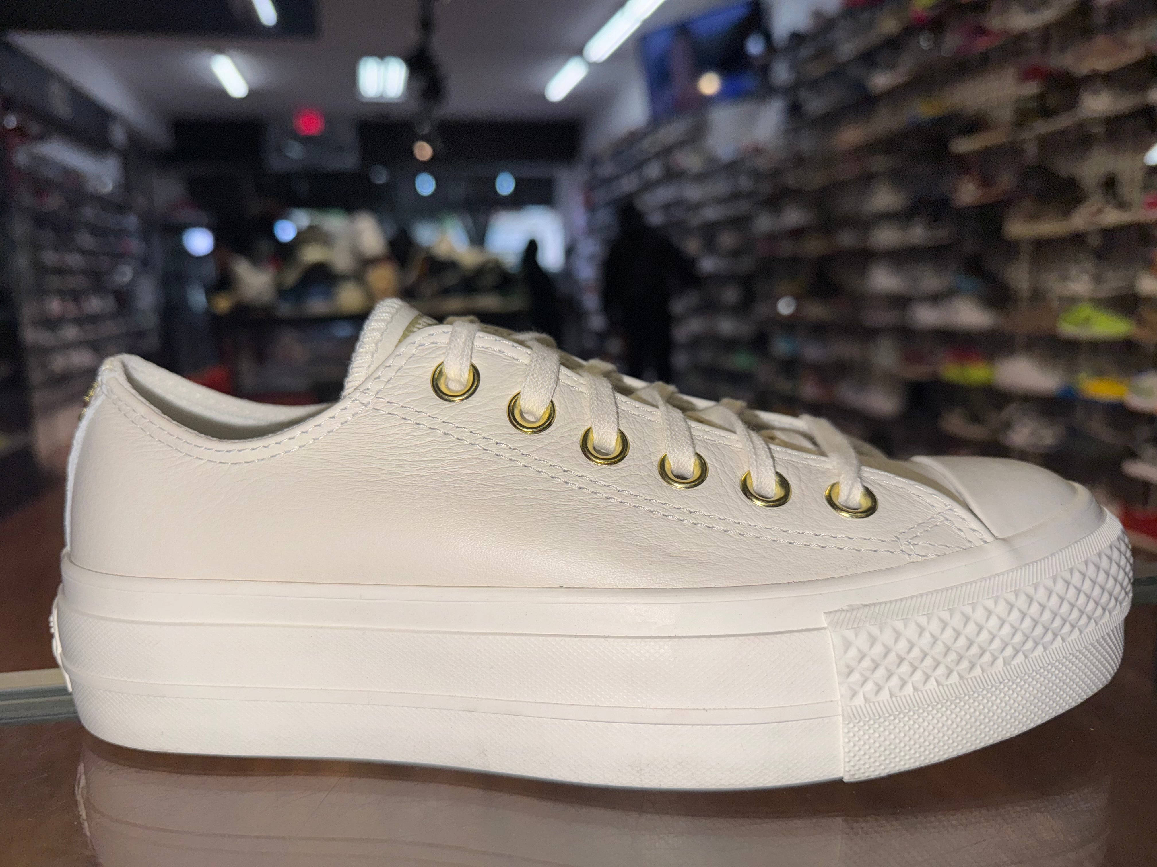Size 5.5 (7W) Converse All Star Lift "Cream" Brand New