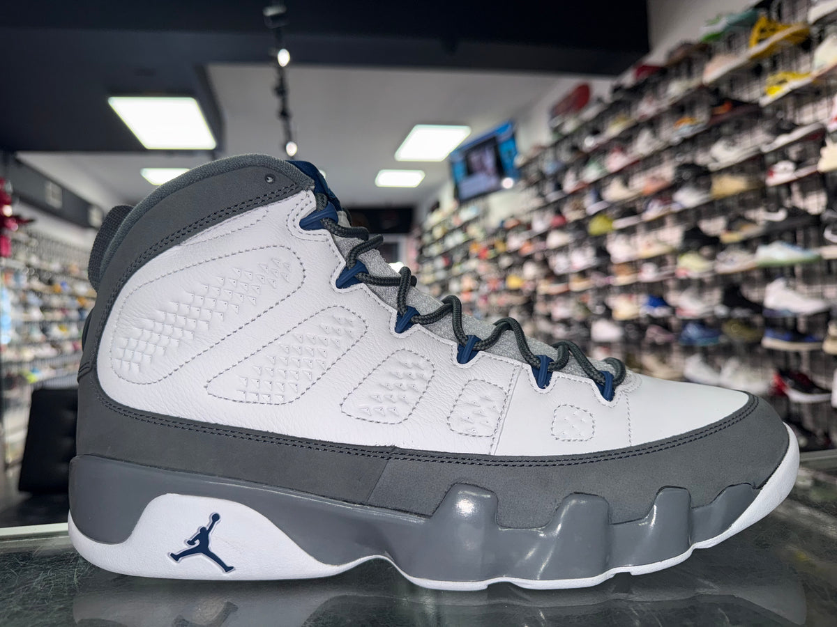 Size 13 Air Jordan 9 "Flint Grey French Blue" Brand New