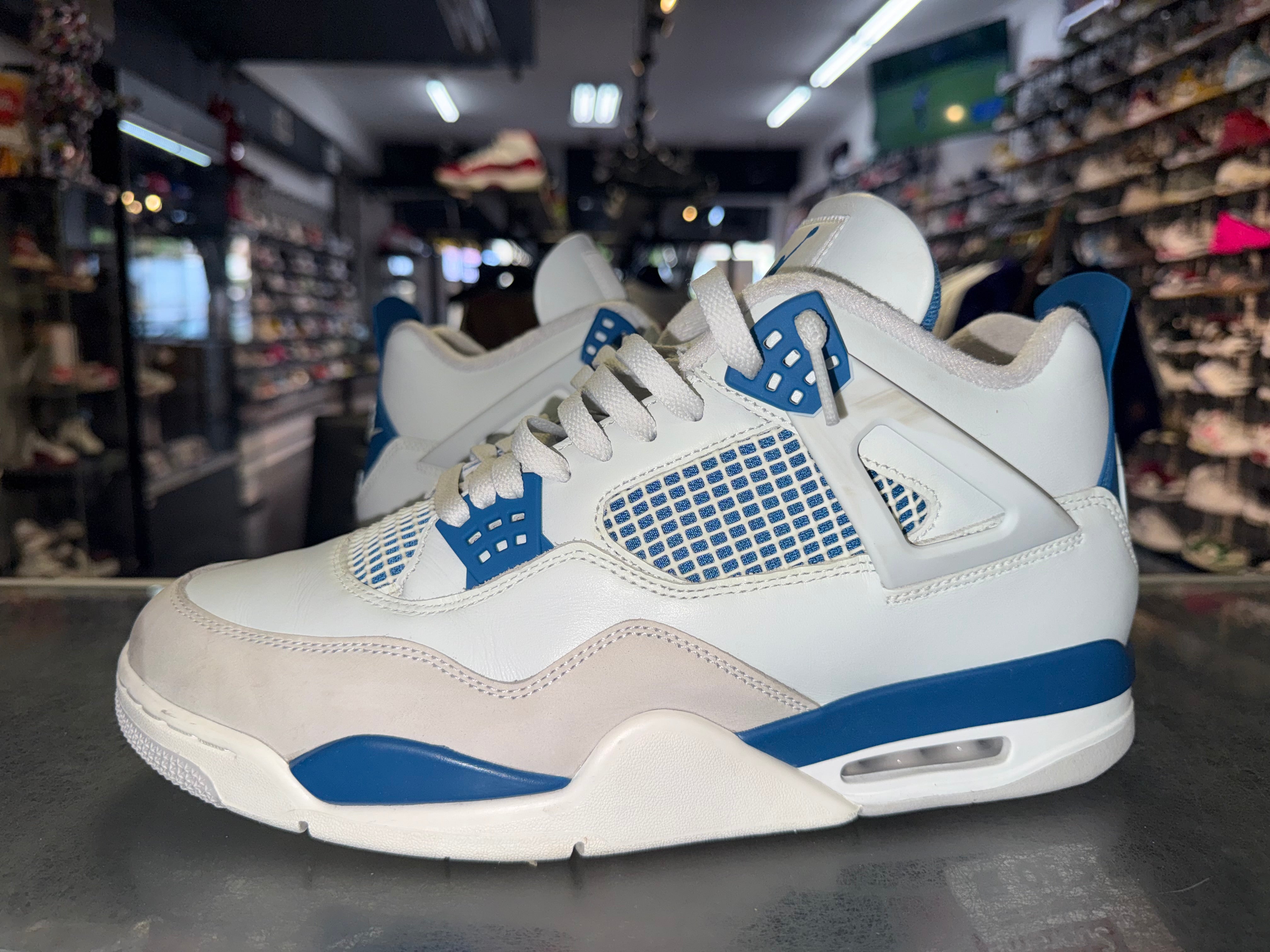 Size 13 Air Jordan 4 "Military Blue"