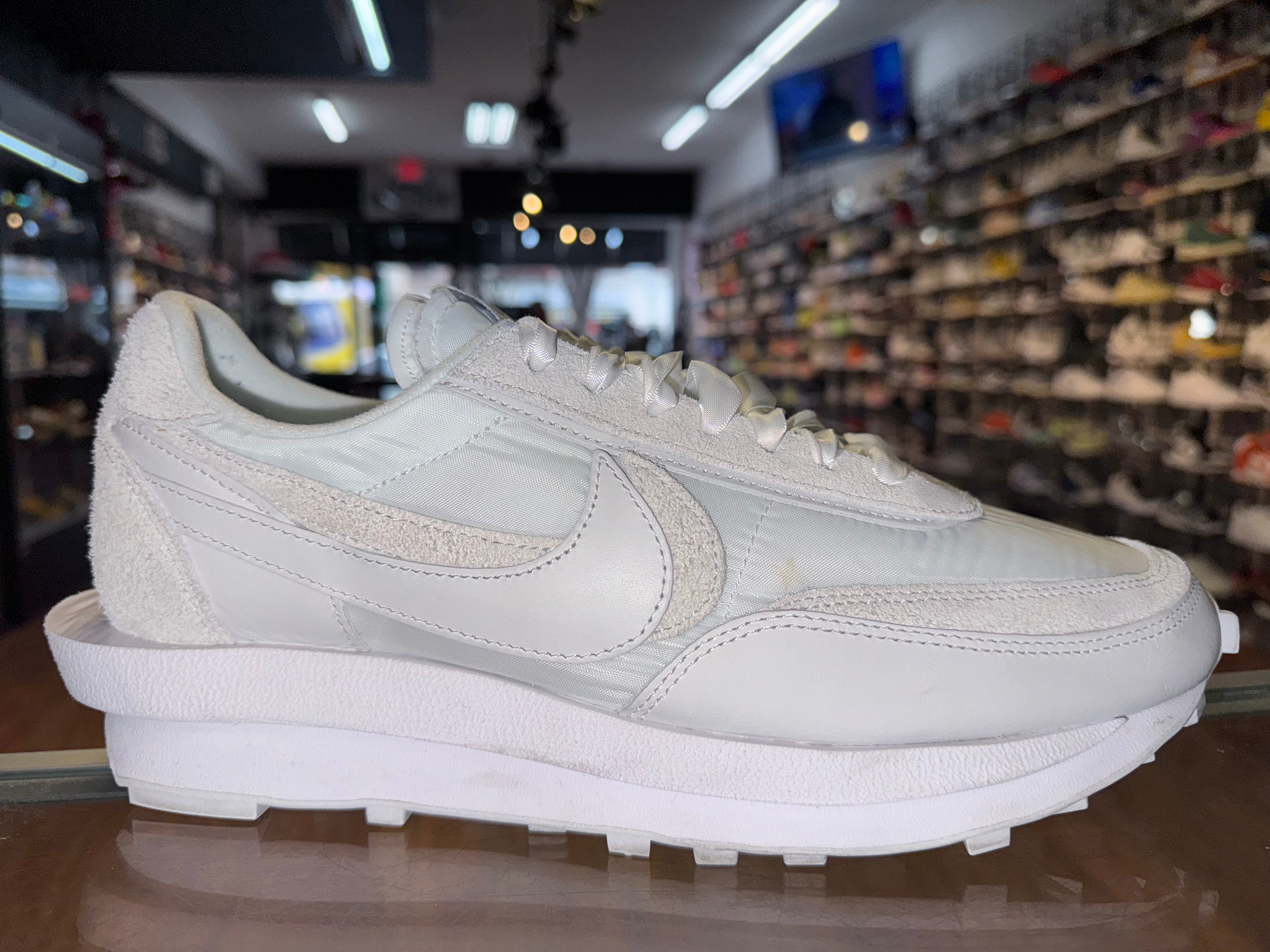 Size 11.5 LD Waffle Sacai "White Nylon"
