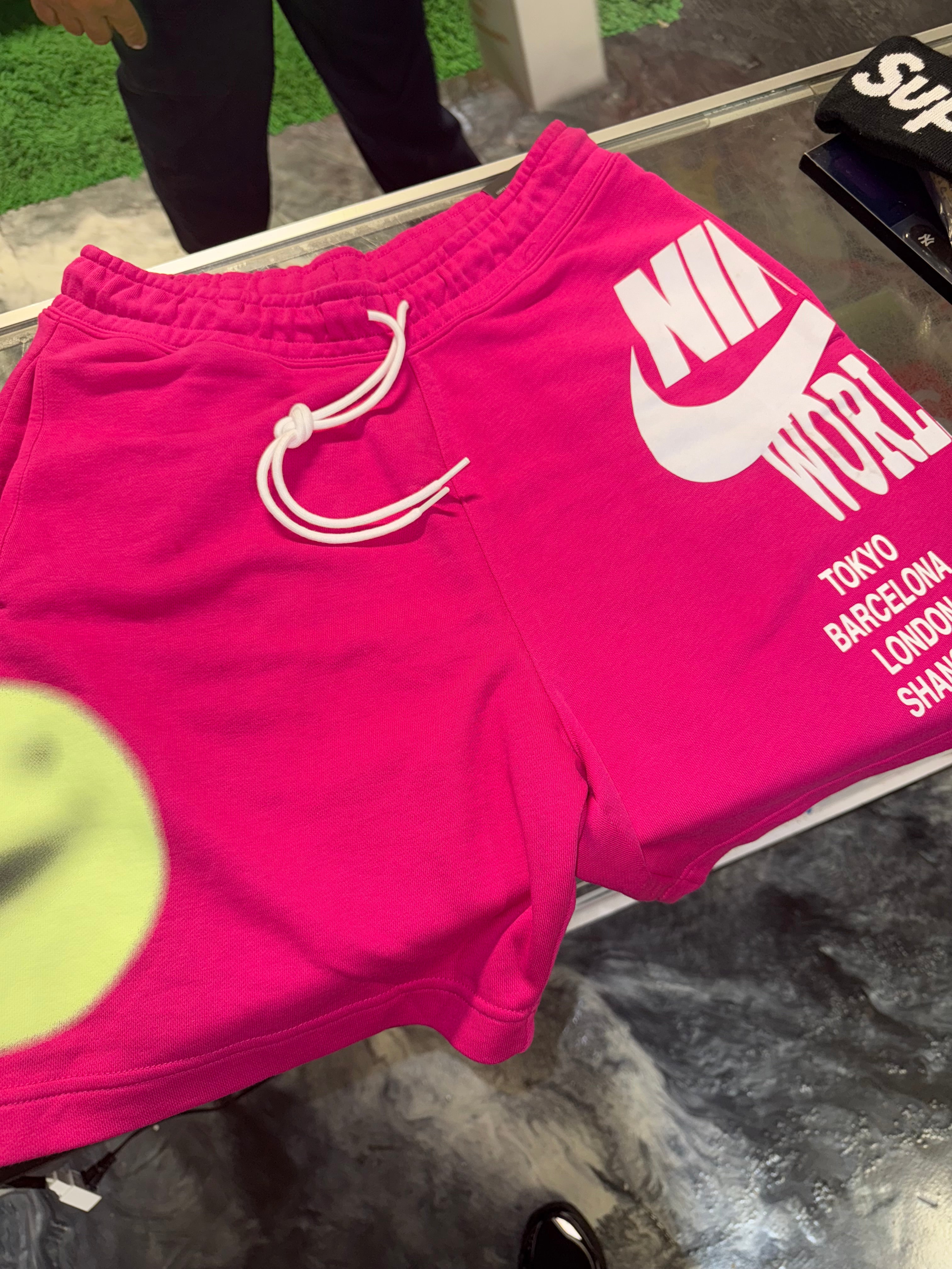 Size S Nike Worldwide Shorts “Fuchsia” Brand New