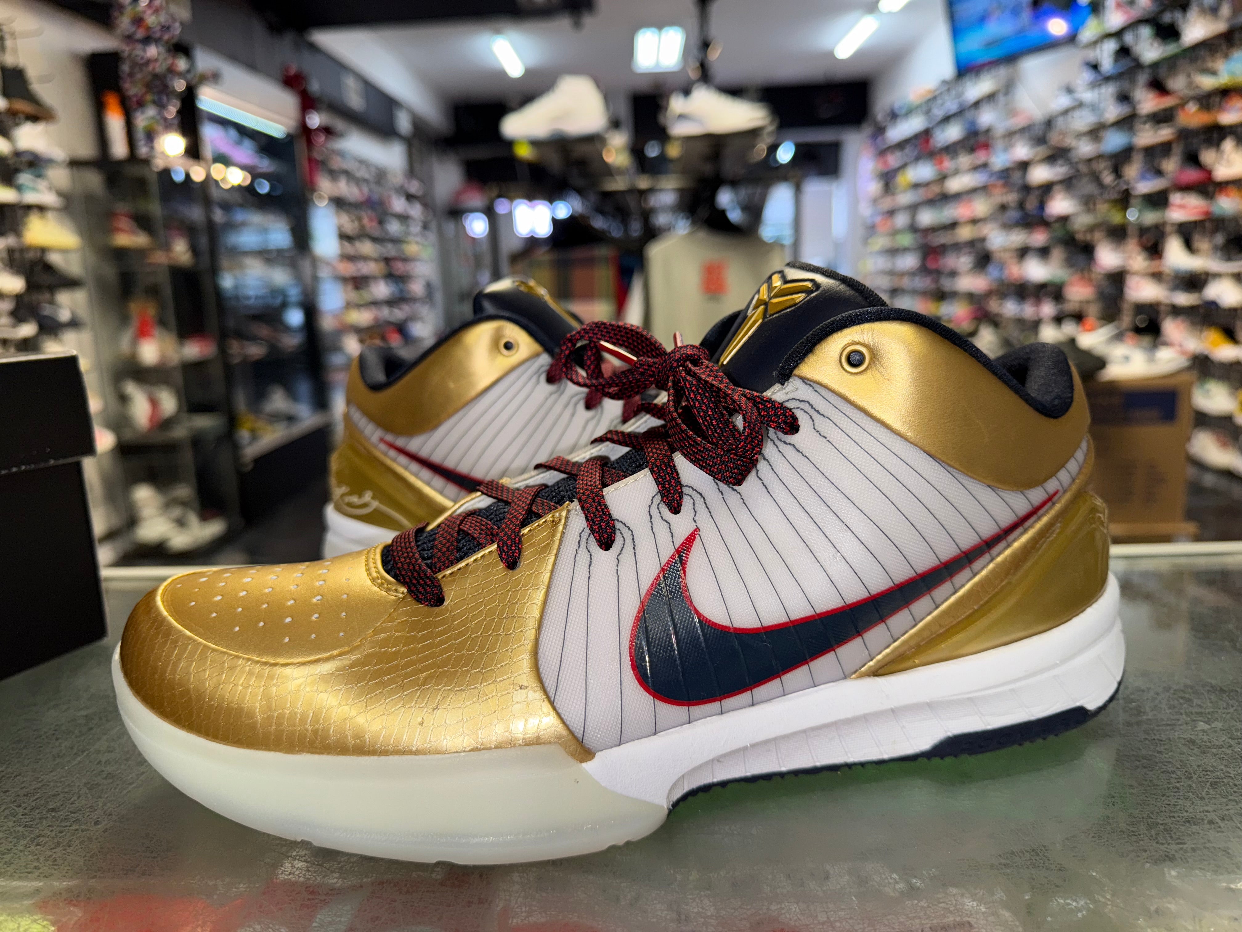 Size 12 Kobe 4 Protro “Gold Medal”