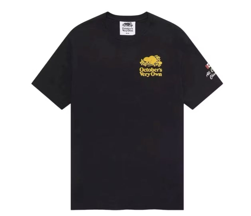 Size XL OVO x Roots Country Champions Tee “Black”