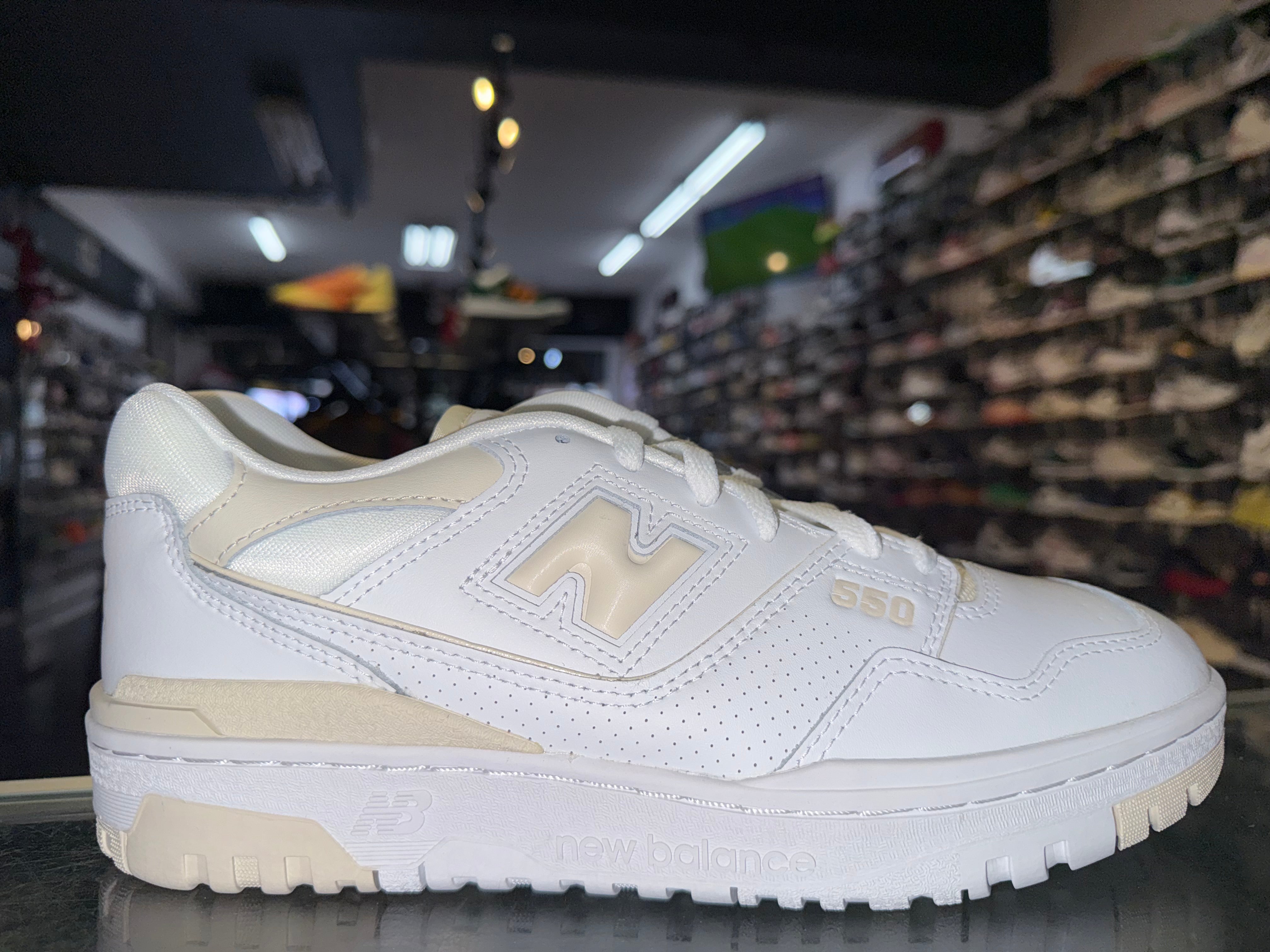 Size 8.5 (10W) New Balance 550 "White Linen" Brand New