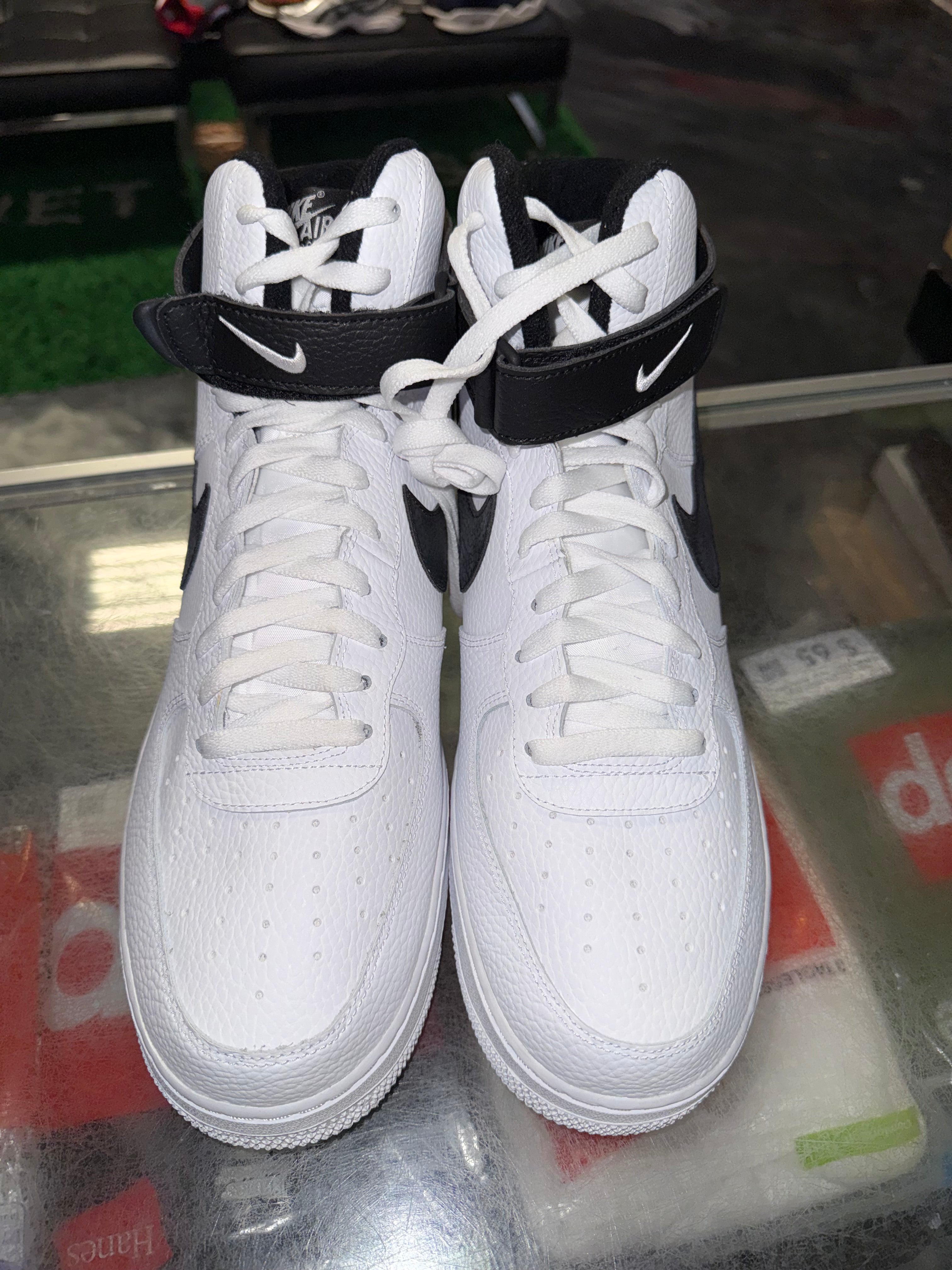 Size 13 Air Force 1 High "White Black" Brand New