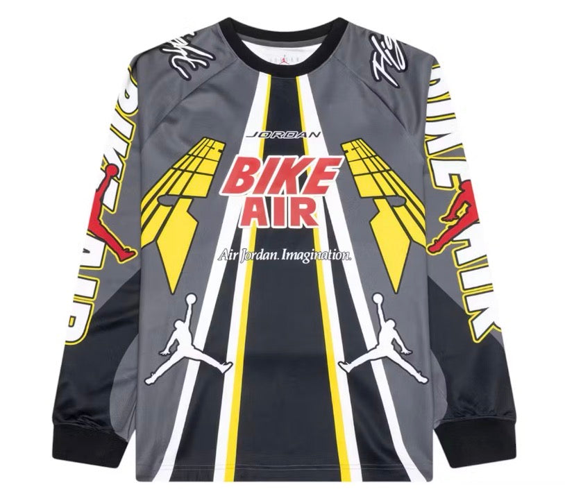 Size S (Fits M) Jordan Nigel Sylvester Brick by Brick Jersey “Iron” Worn 1x