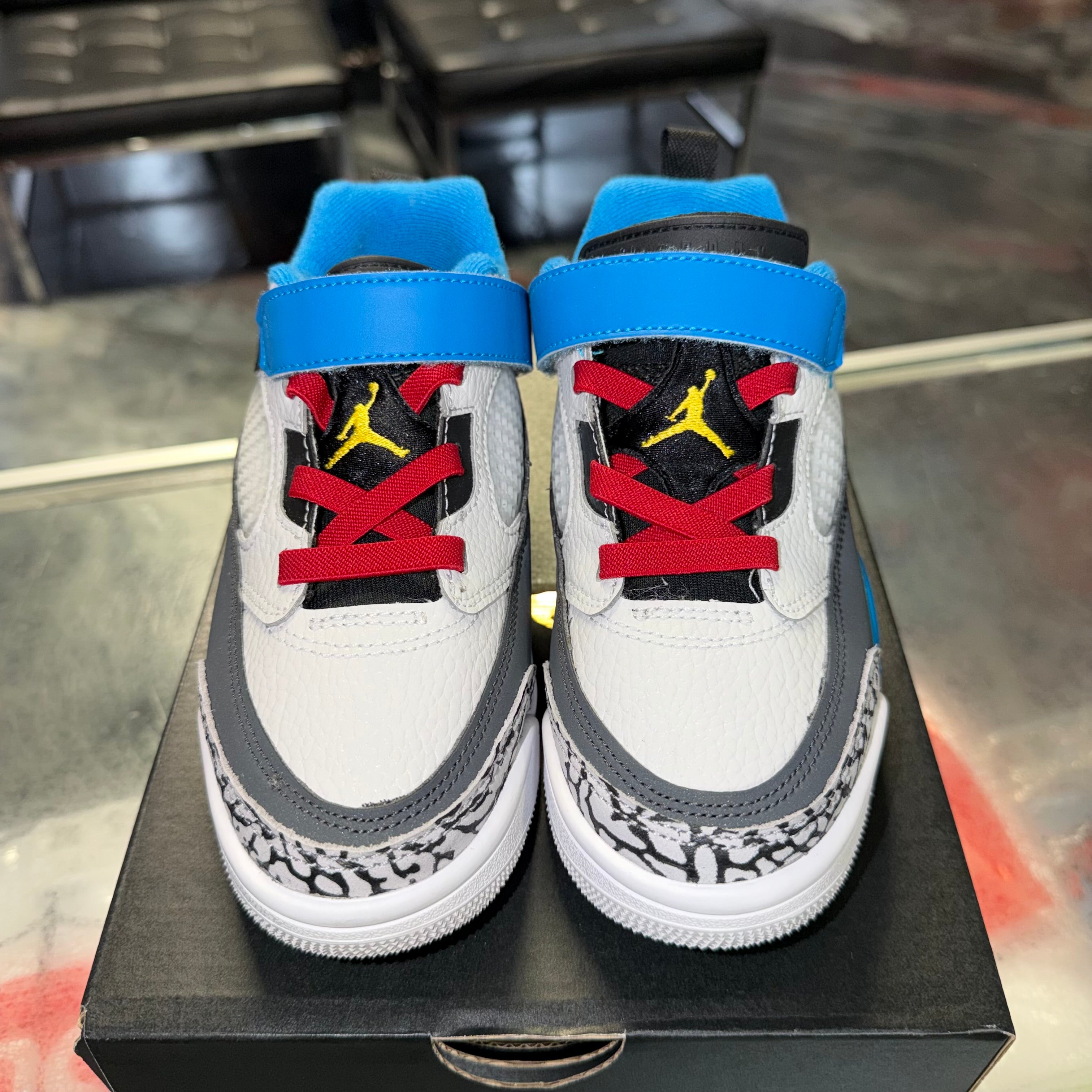 Size 13.5c Jordan Spizike Low "Bordeaux" (PS) Brand New