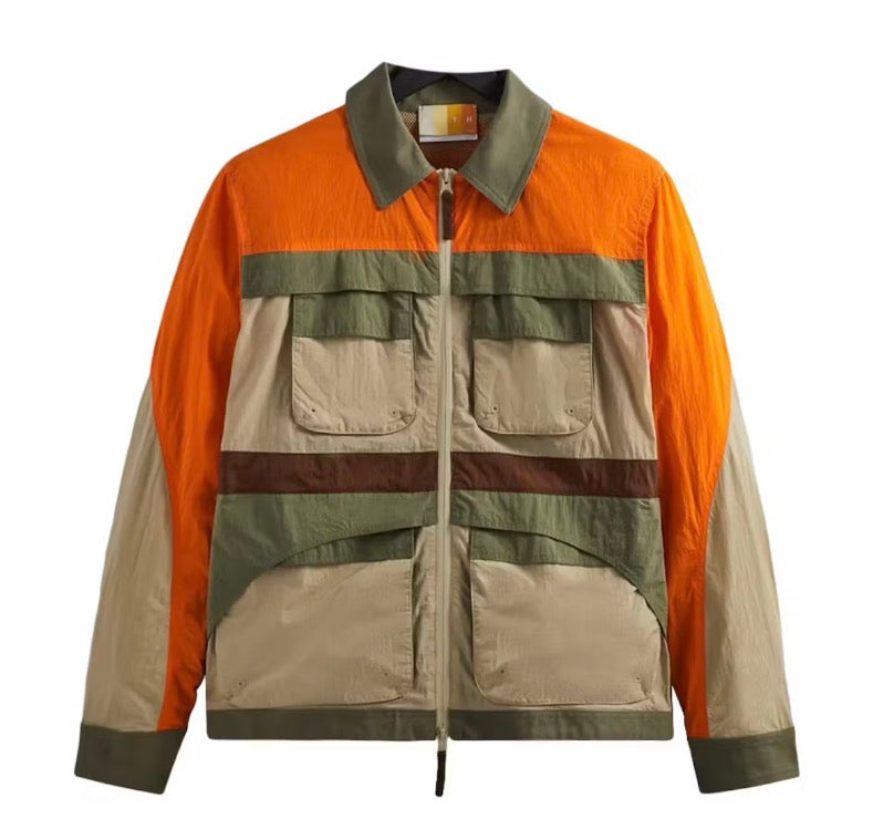 Size M Kith Dean Hybrid Jacket "Green Orange"