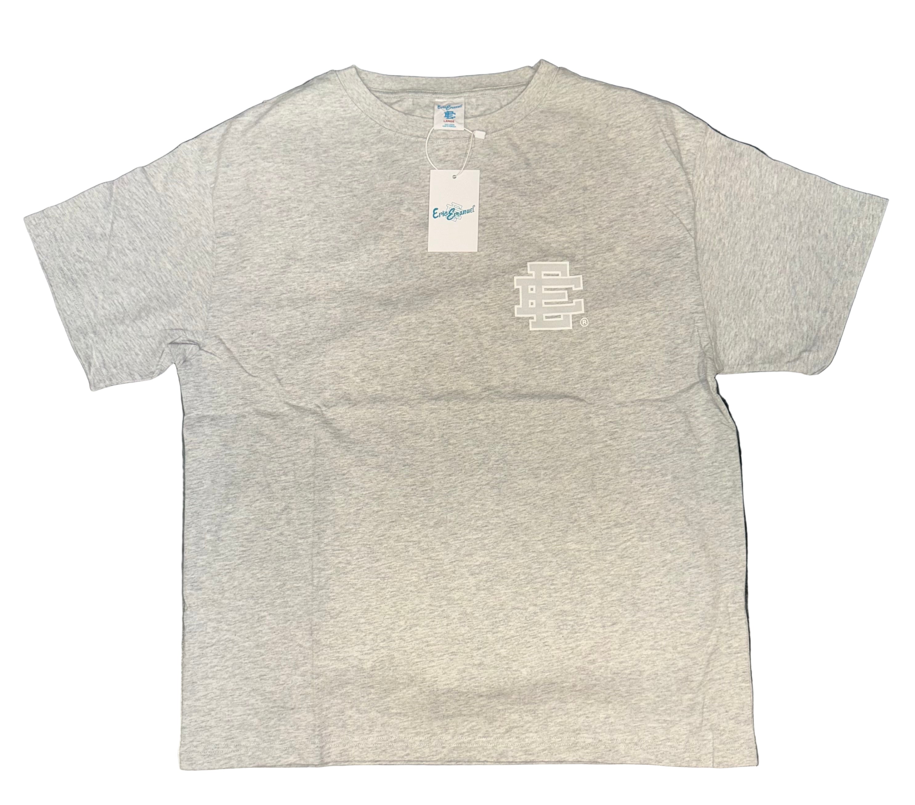 Size L Eric Emanuel EE Tee “Grey/White” Brand New