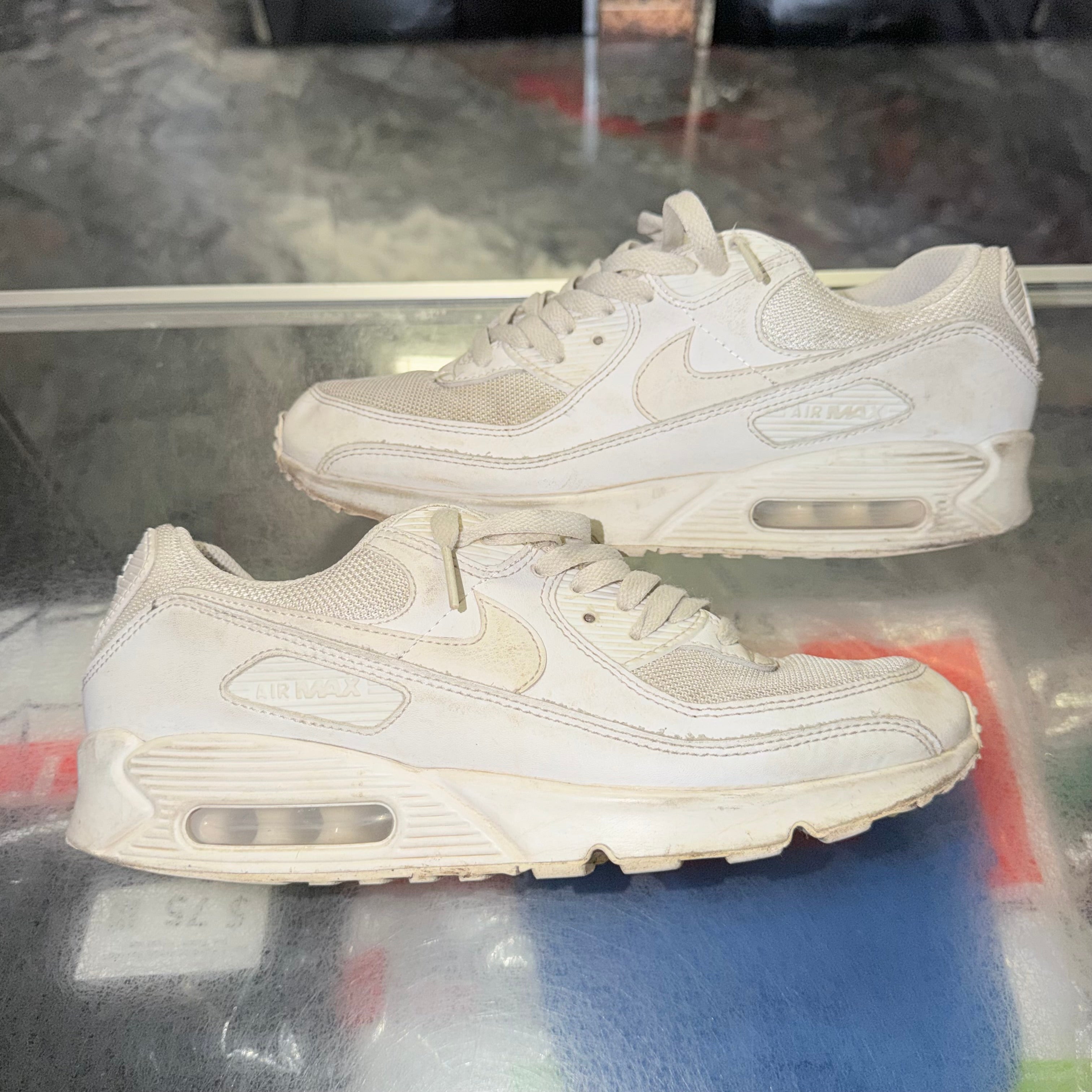 Size 9.5 Air Max 90 "White" - NB