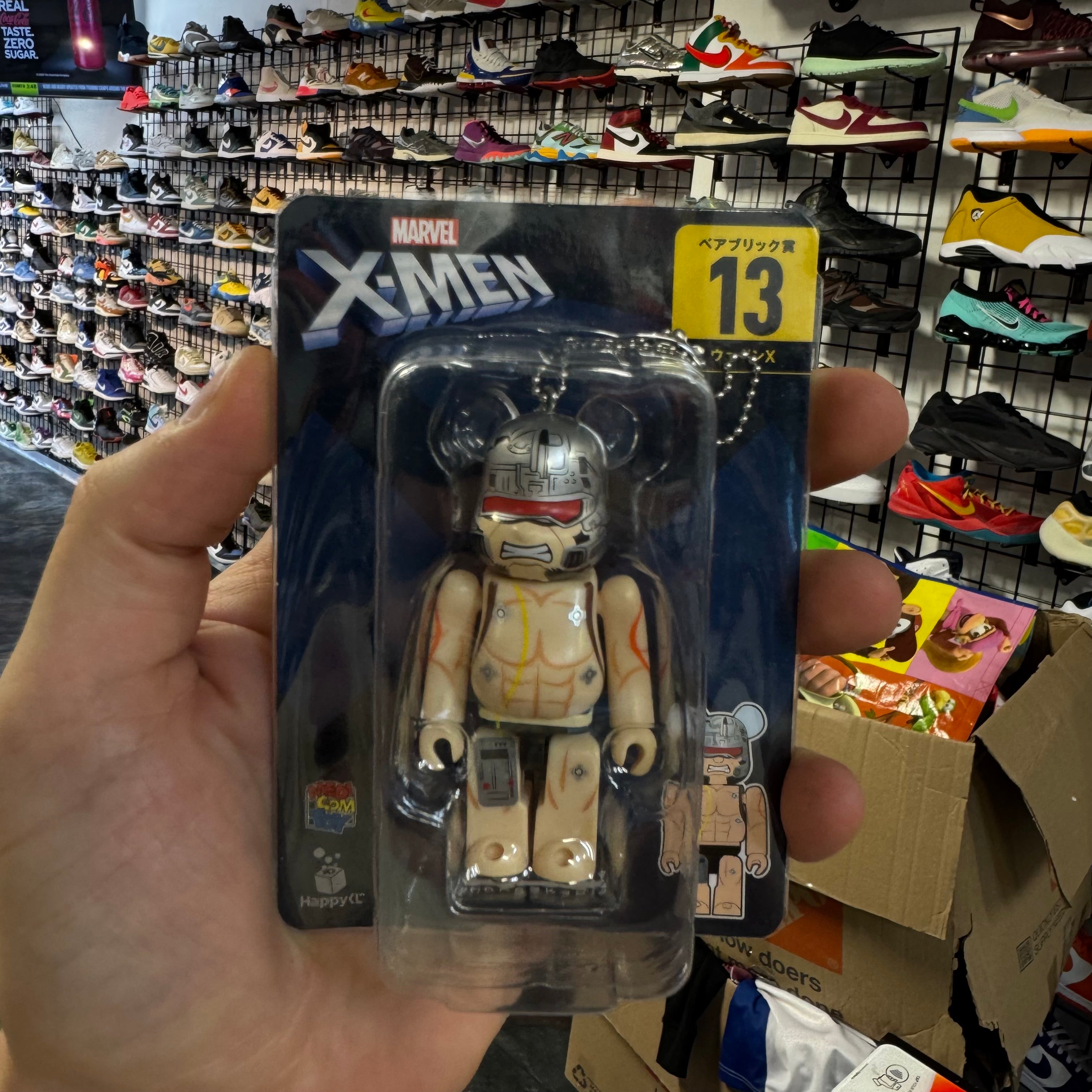 BE@RBRICK X-Men "Wolverine" Lottery "13"