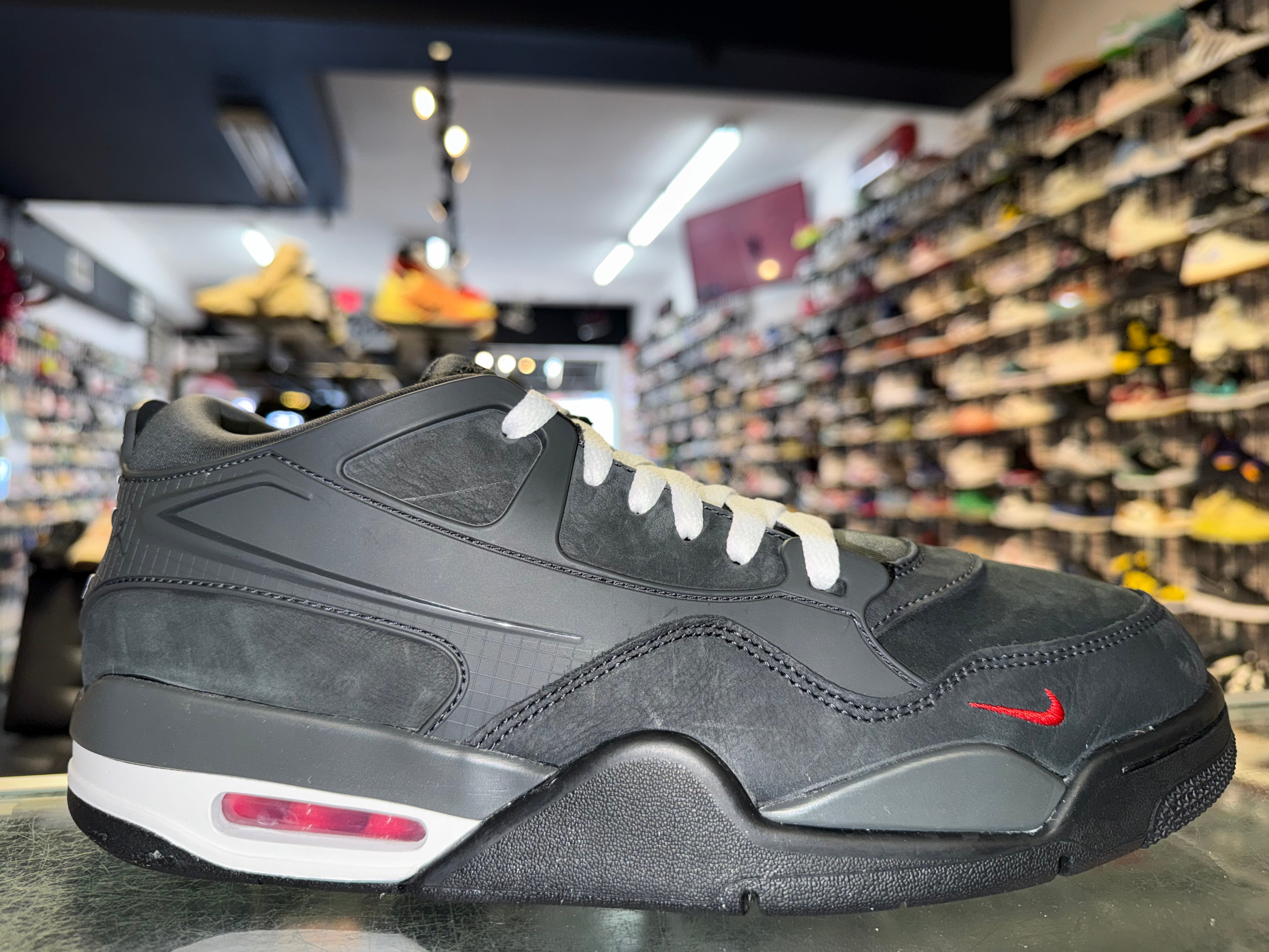 Size 10.5 Jordan 4 RM Nigel Sylvester “Driveway Grey”