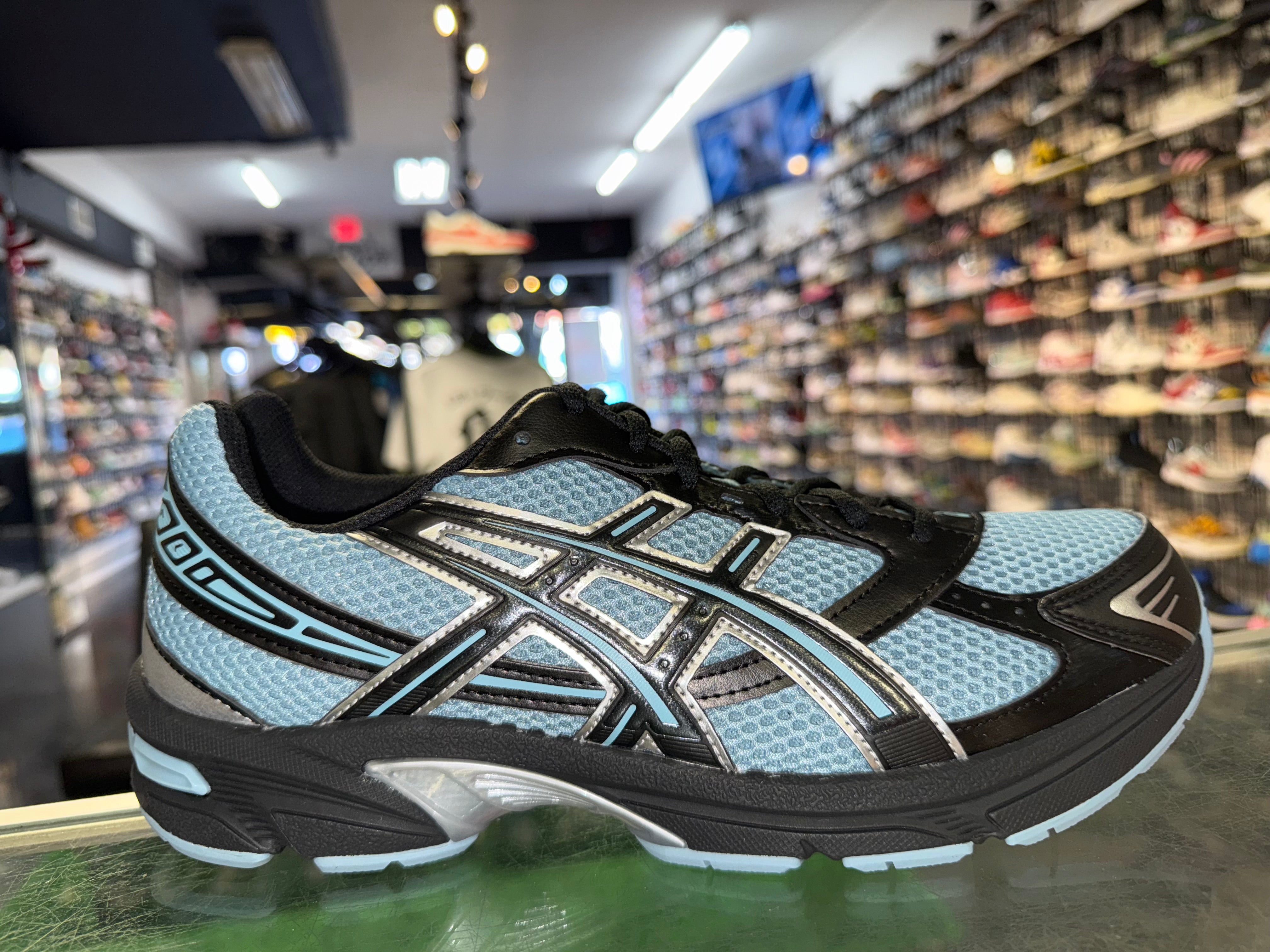 Size 10.5 Asics Gel-1130 "Black Ice Blue" Brand New