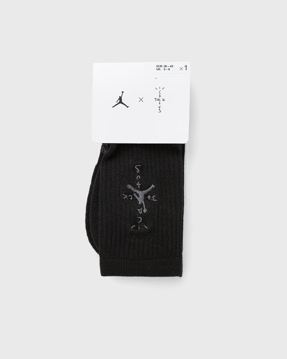 Size 6-8 Cactus Jack Air Jordan Socks “Black” Brand New