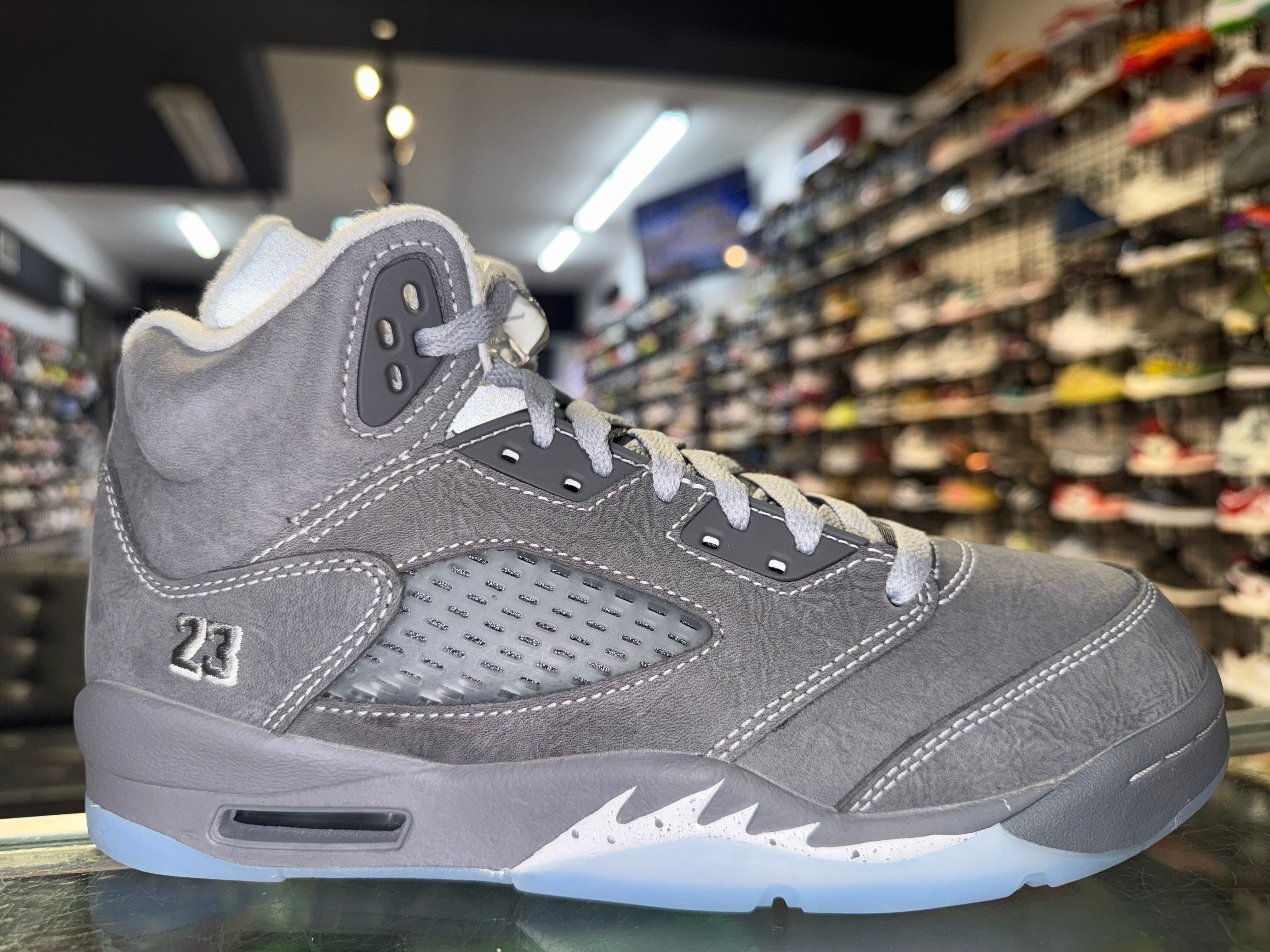 Size 5y Air Jordan 5 "Wolf Grey" 2026 Brand New