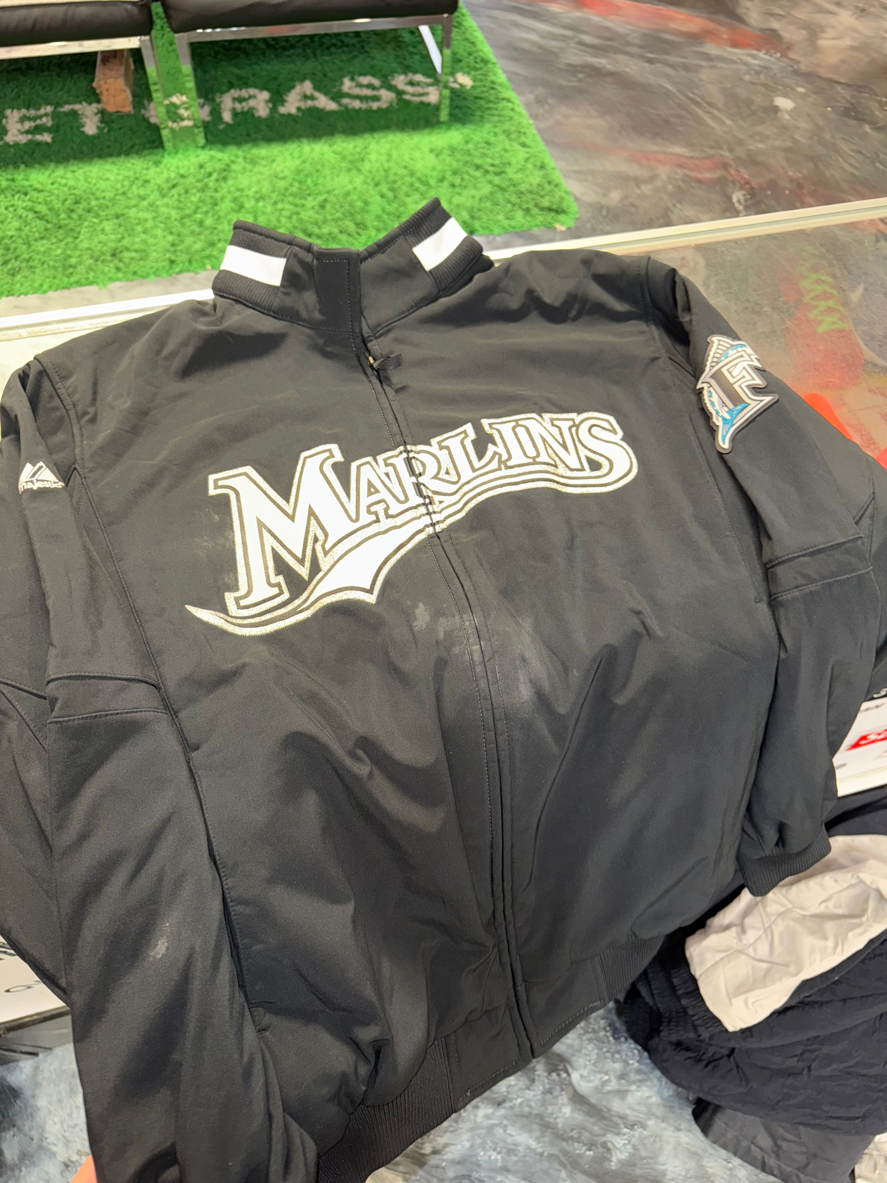 X-Large Marlins Bomber Jacket