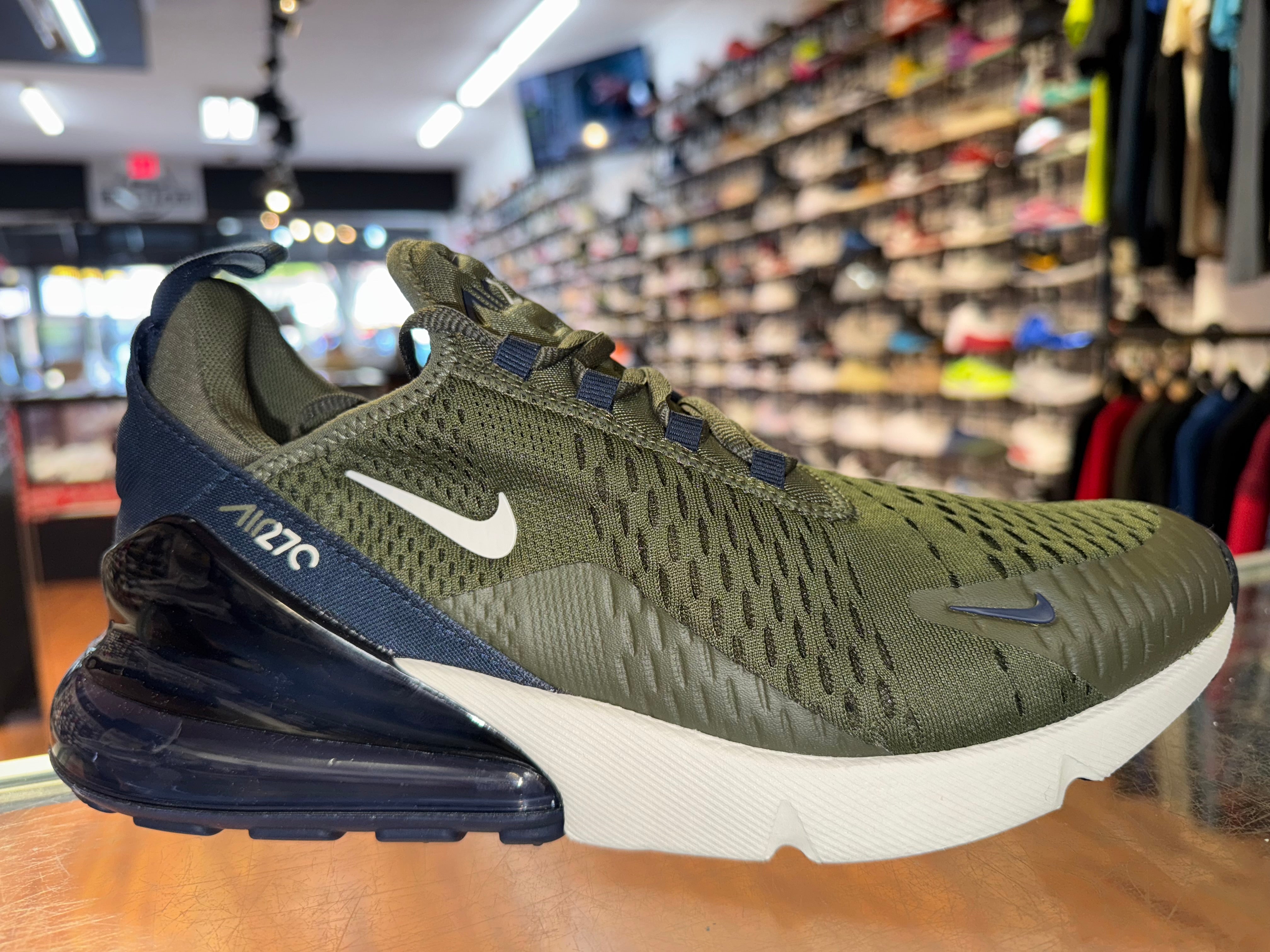 Size 9.5 Air Max 270 "Cargo Khaki Obsidian" Brand New