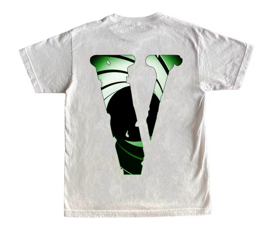 Size L Vlone x Juice XO Double Agent Tee “White” Brand New