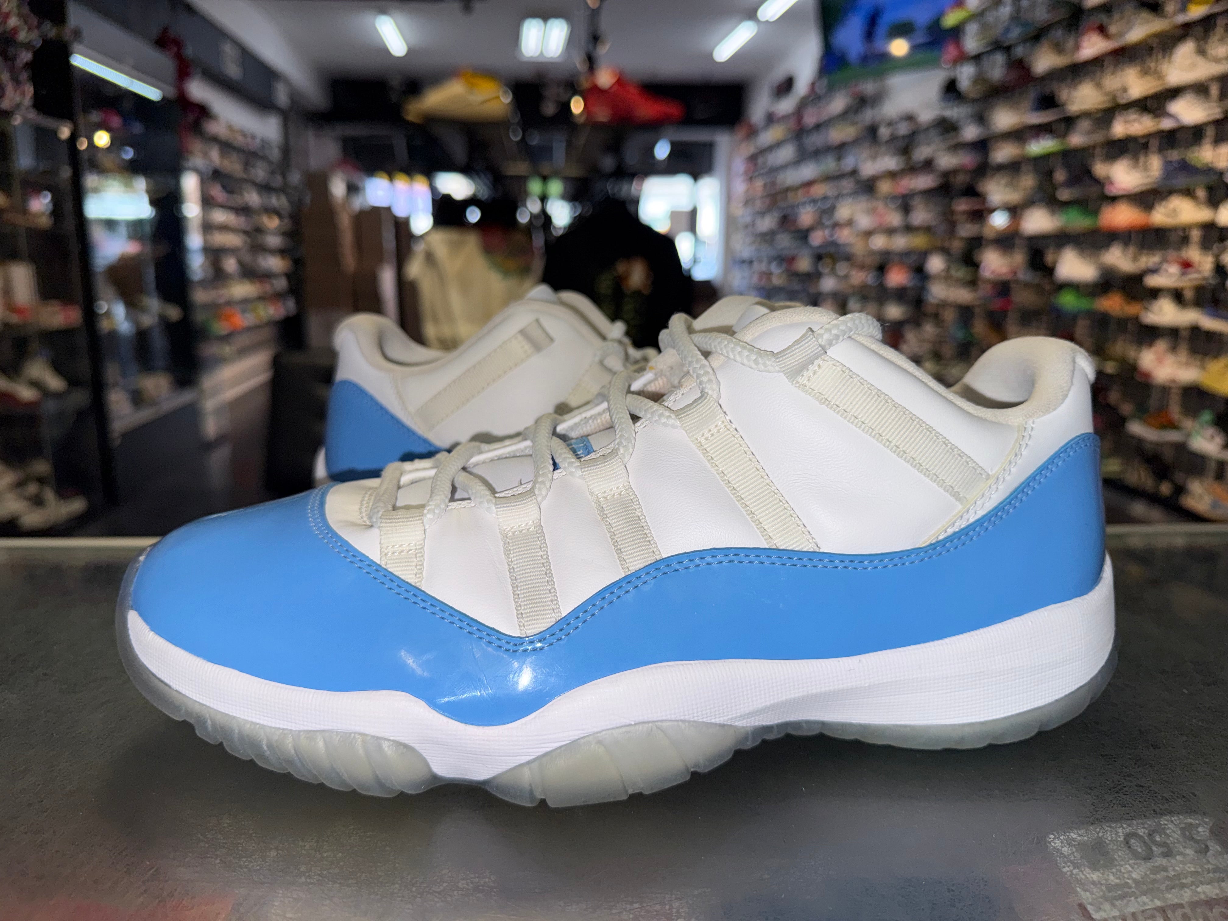 Size 11 Air Jordan 11 Low “UNC” 2017