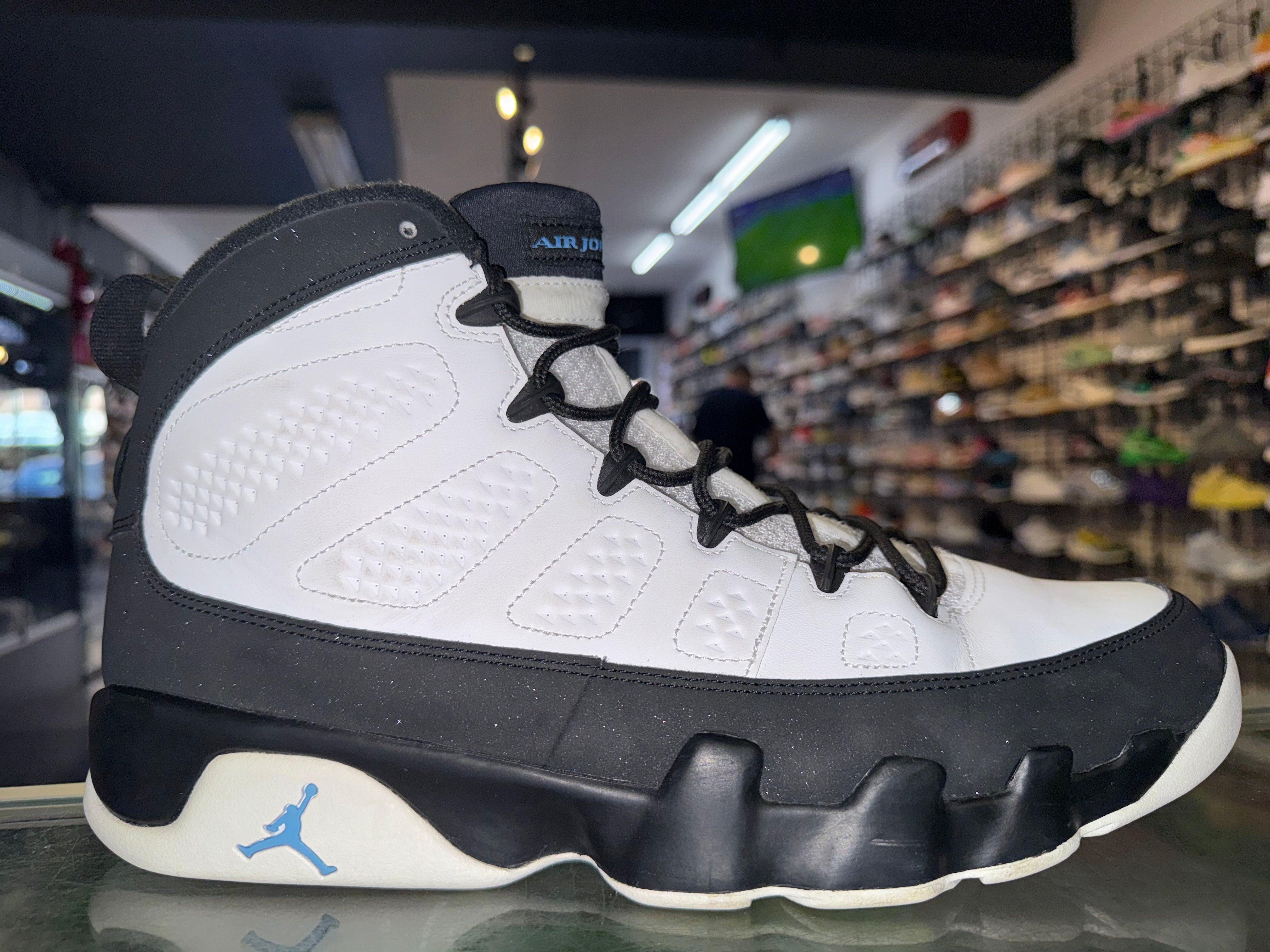 Size 11.5 Air Jordan 9 "University Blue"