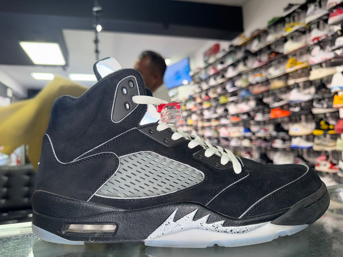 Size 12 Air Jordan 5 "Black Metallic Reimagined"