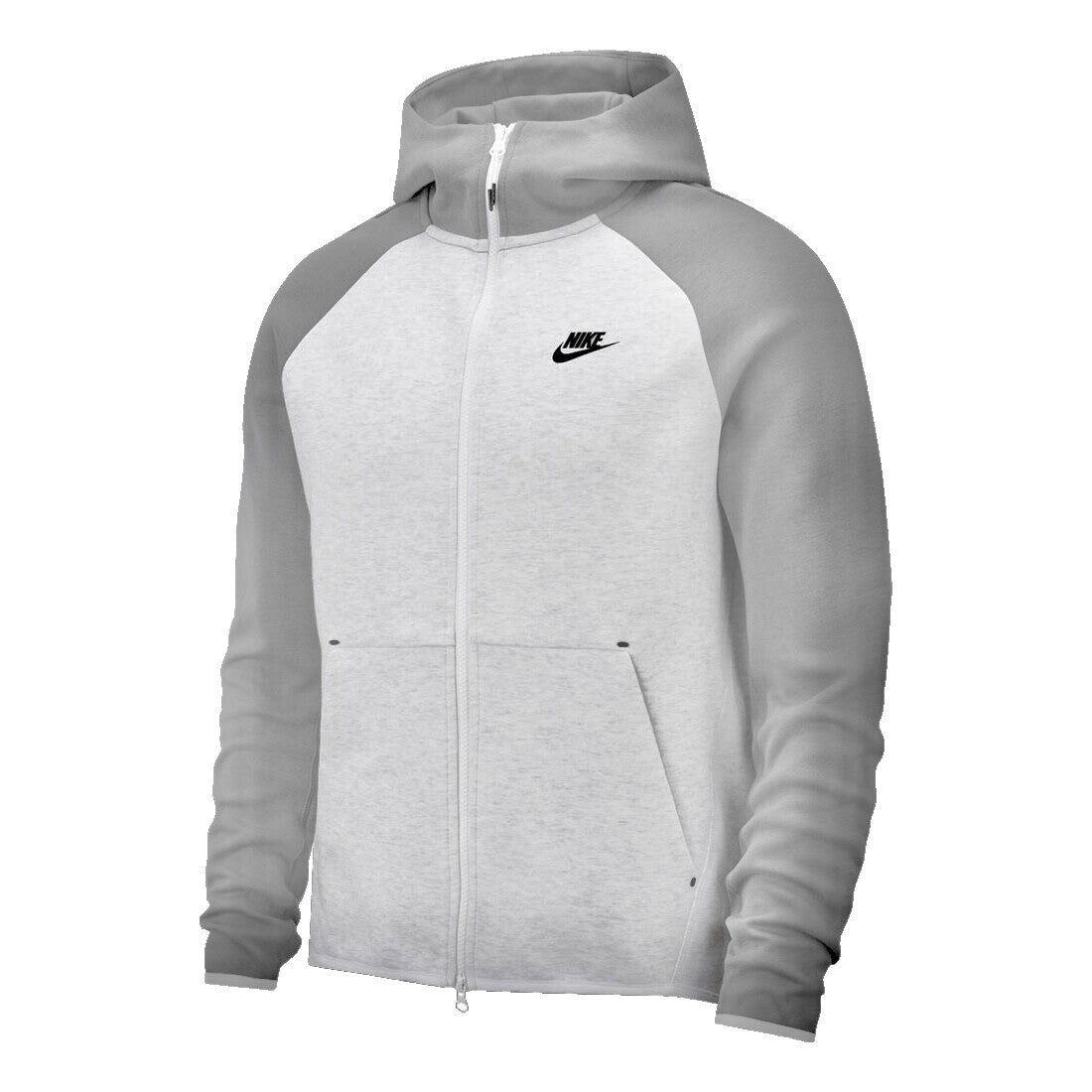 Size M Nike Tech Hoodie “Grey/White” Brand New