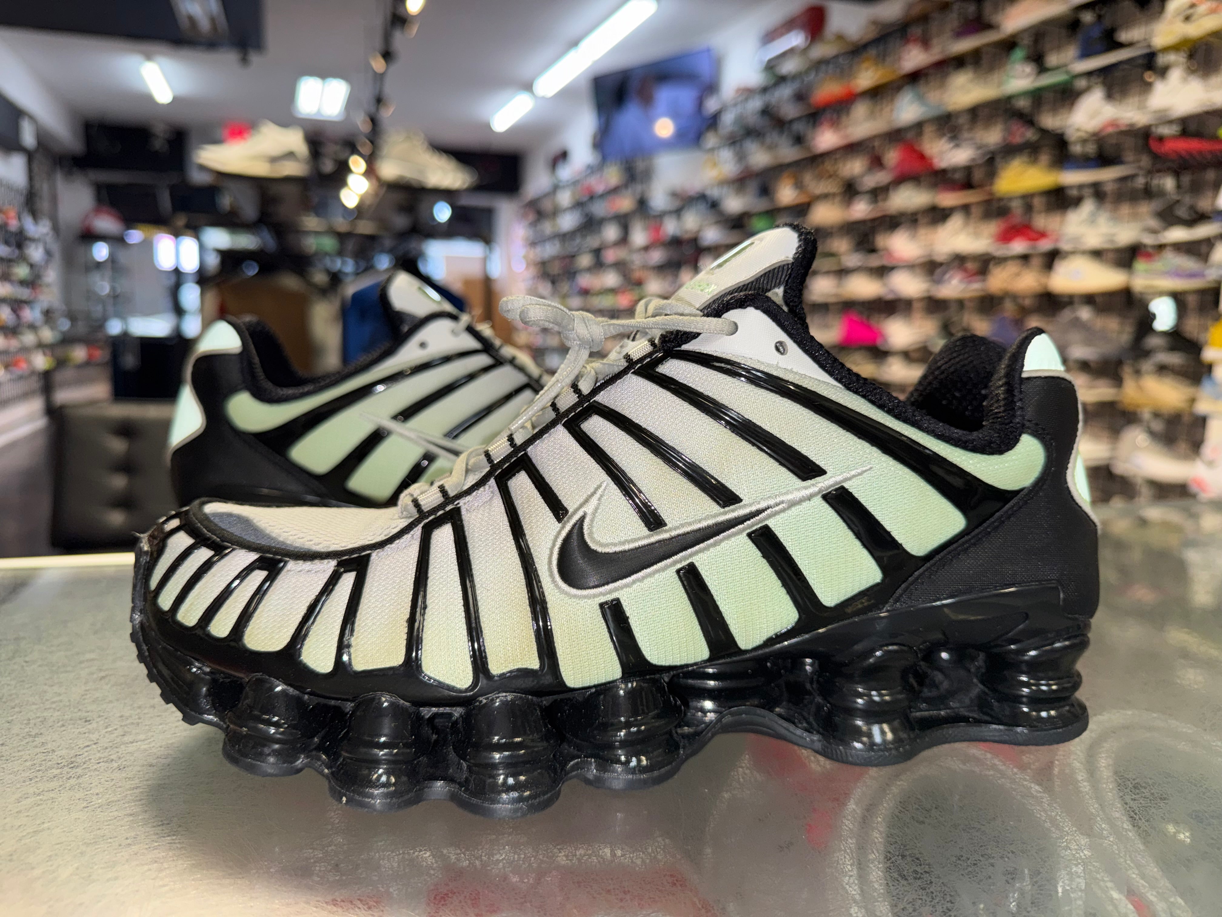 Size 10 Nike Shox TL “Vapor Green”